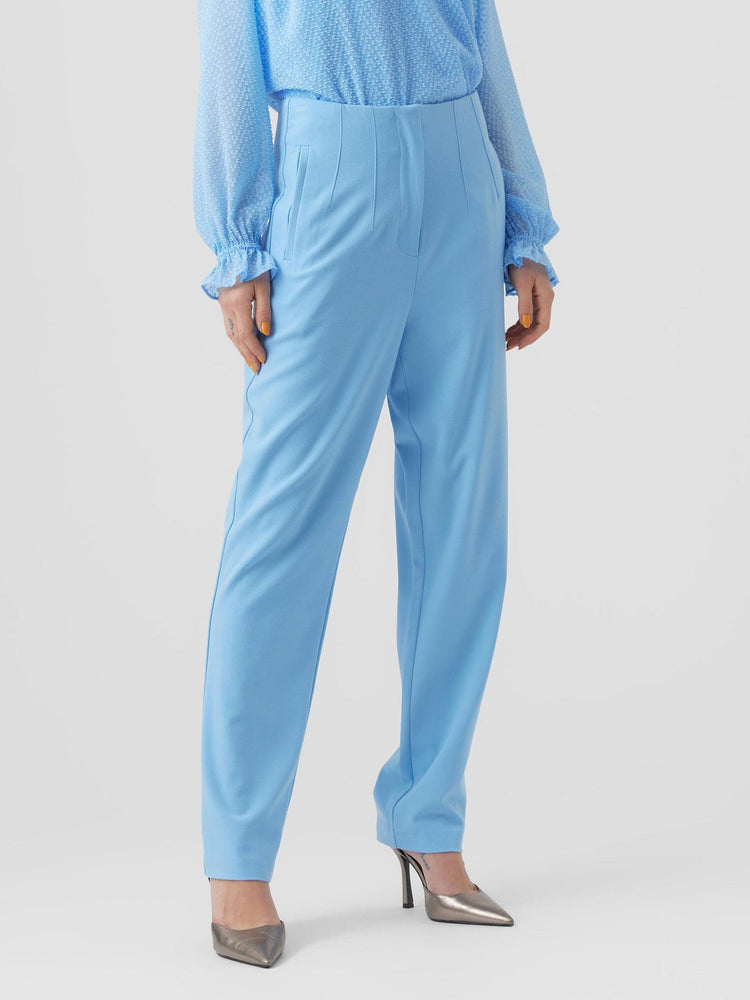 Γυναικείο παντελόνι VMKIRALOA HR TAPERED SOLID PANT 10283062 | 10283062