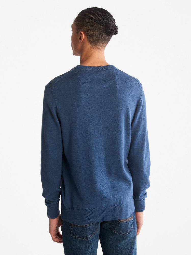 Ανδρική μπλούζα πλεκτή Williams River Cotton YD Crew Sweater Regular TB0A2BMM288 | TB0A2BMM288