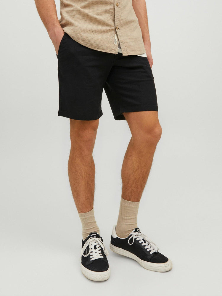 Ανδρική βερμούδα JPSTDAVE JJLINEN SHORTS 12229629 | 12229629