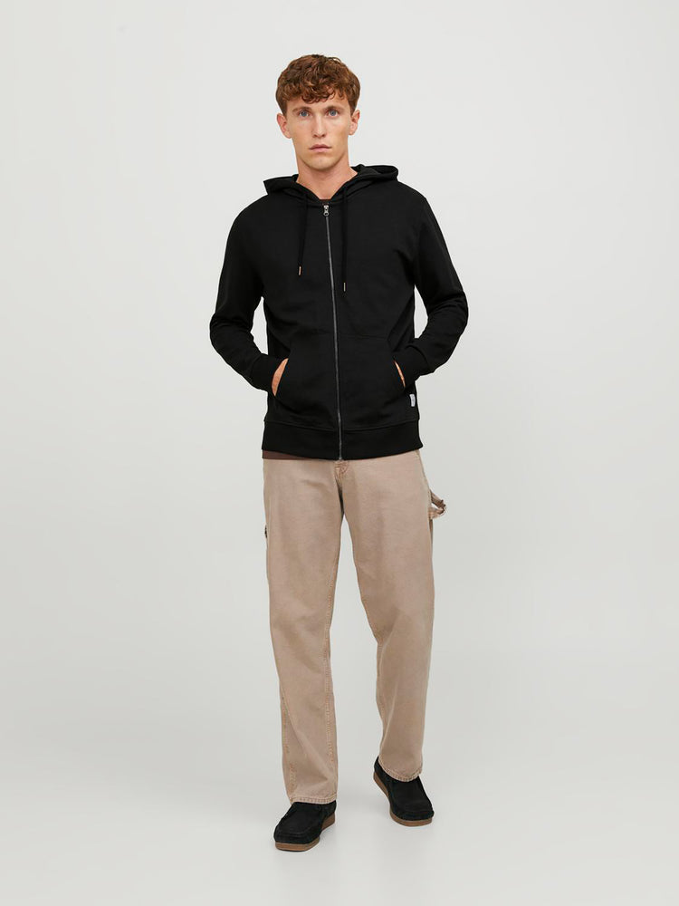 Ανδρική ζακέτα Plain Zip hoodie 12181901 | 12181901