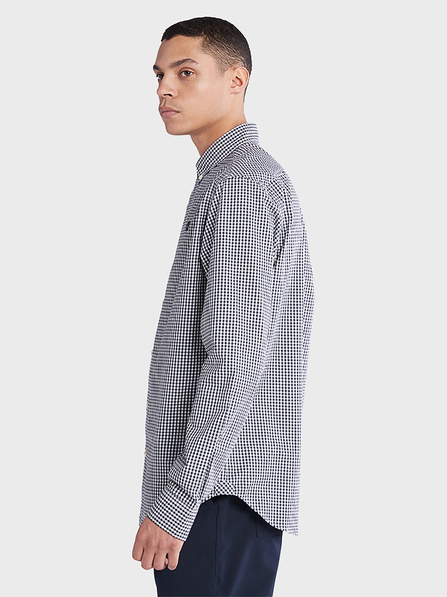 Ανδρικό πουκάμισο LS Suncook River Poplin Medium Gingham Shirt Regular TB0A2BQ5G66 | TB0A2BQ5G66