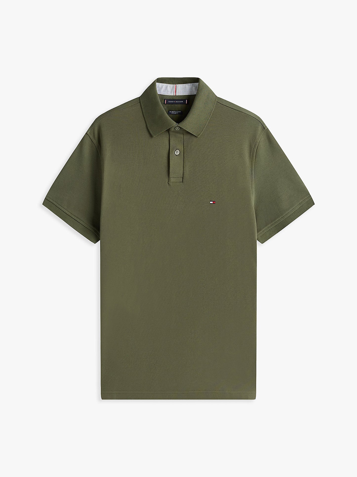 1985 COLLECTION FLAG EMBROIDERY REGULAR FIT POLO MW0MW17770RBN | MW0MW17770RBN