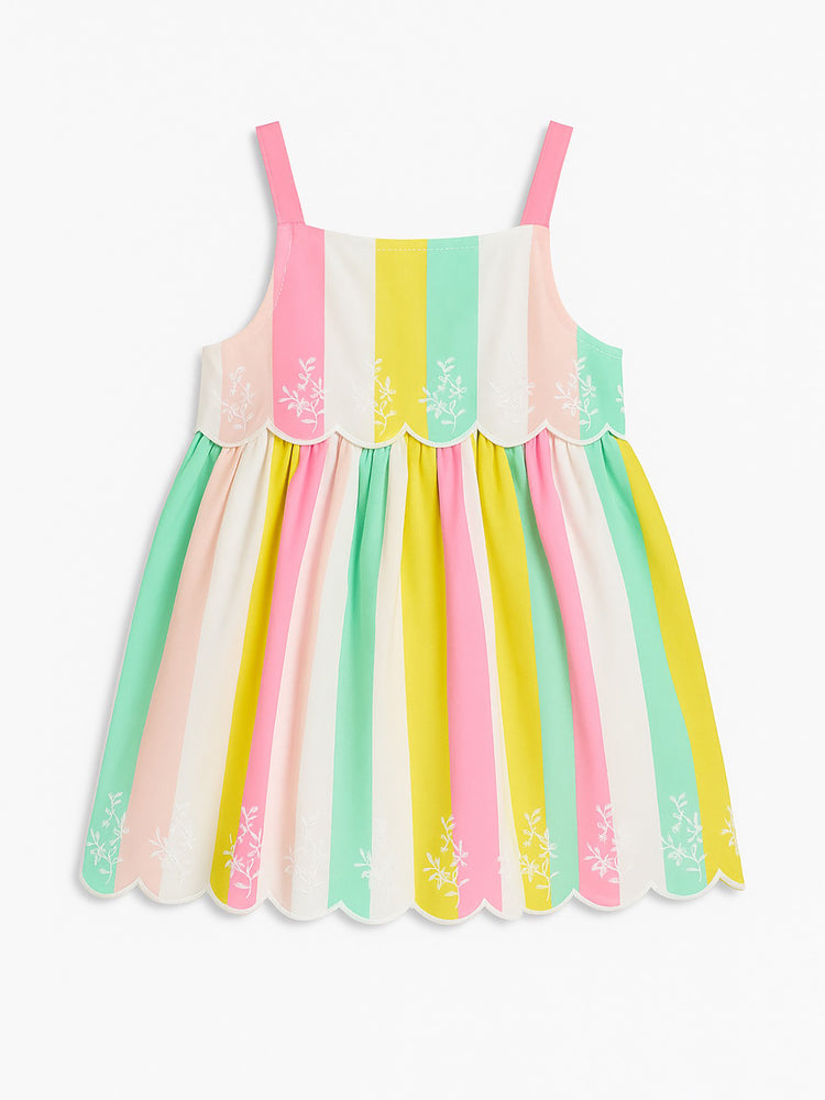 Βρεφικό φόρεμα ριγέ 14-222406-7 | 14-222406-7