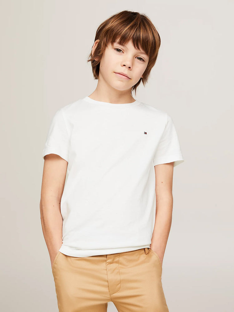 Παιδική μπλούζα BOYS BASIC CN KNIT S/S KB0KB04140123 | KB0KB04140123