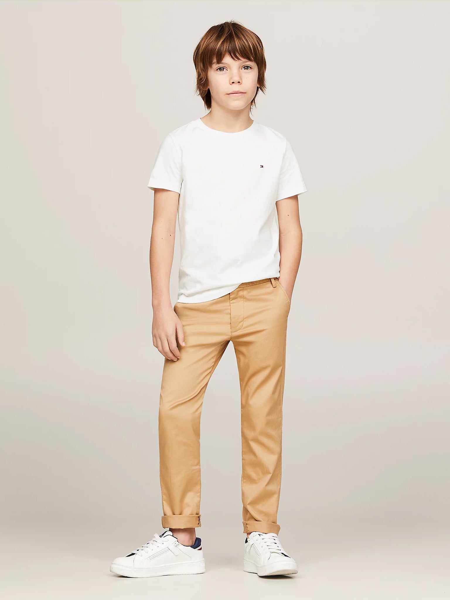 Παιδική μπλούζα BOYS BASIC CN KNIT S/S KB0KB04140123 | KB0KB04140123