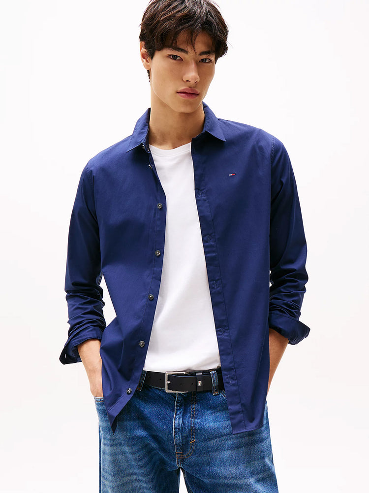 Ανδρικό πουκάμισο  TJM ORIGINAL STRETCH SHIRT DM0DM04405002 | DM0DM04405002