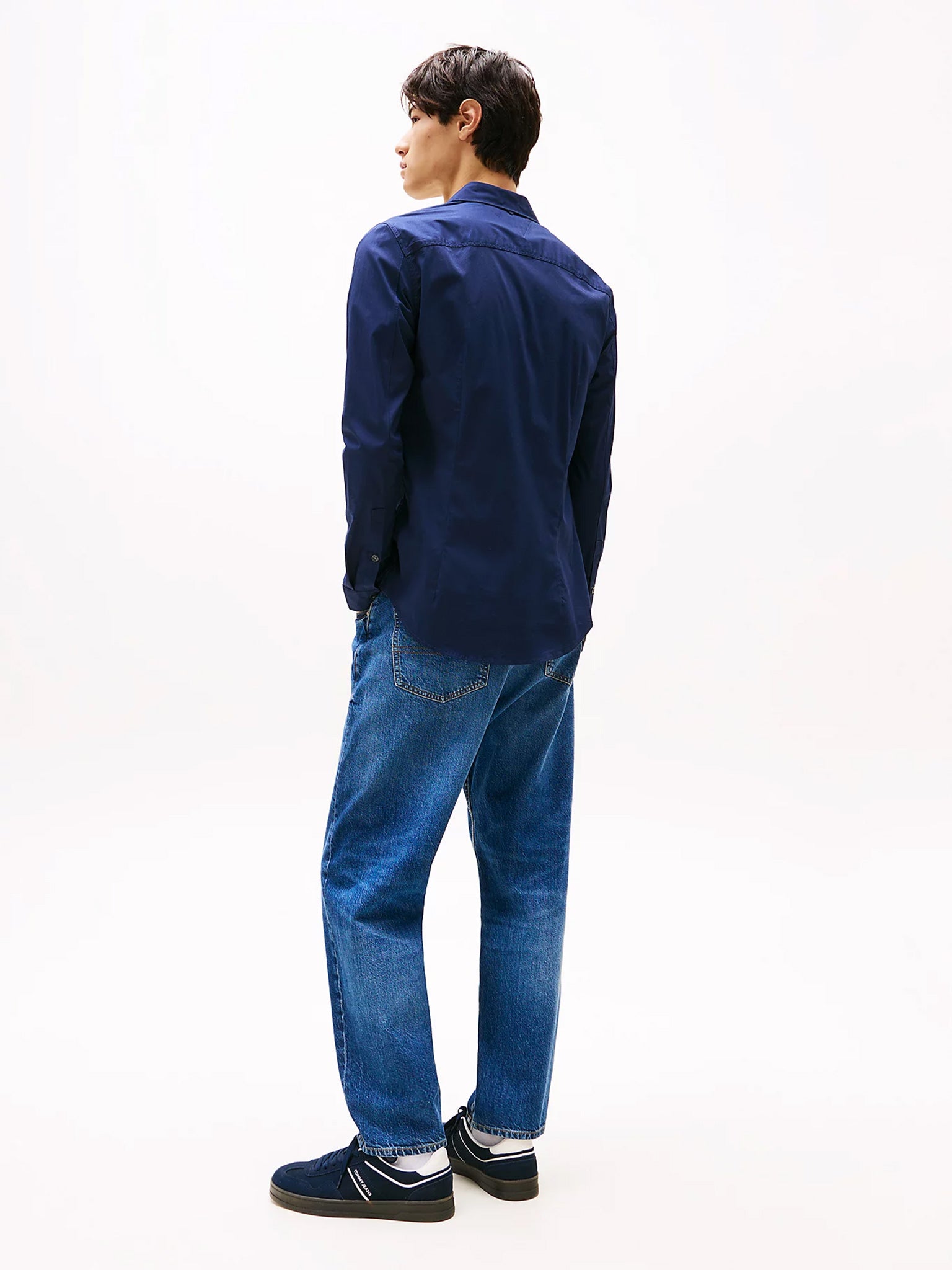 Ανδρικό πουκάμισο  TJM ORIGINAL STRETCH SHIRT DM0DM04405002 | DM0DM04405002