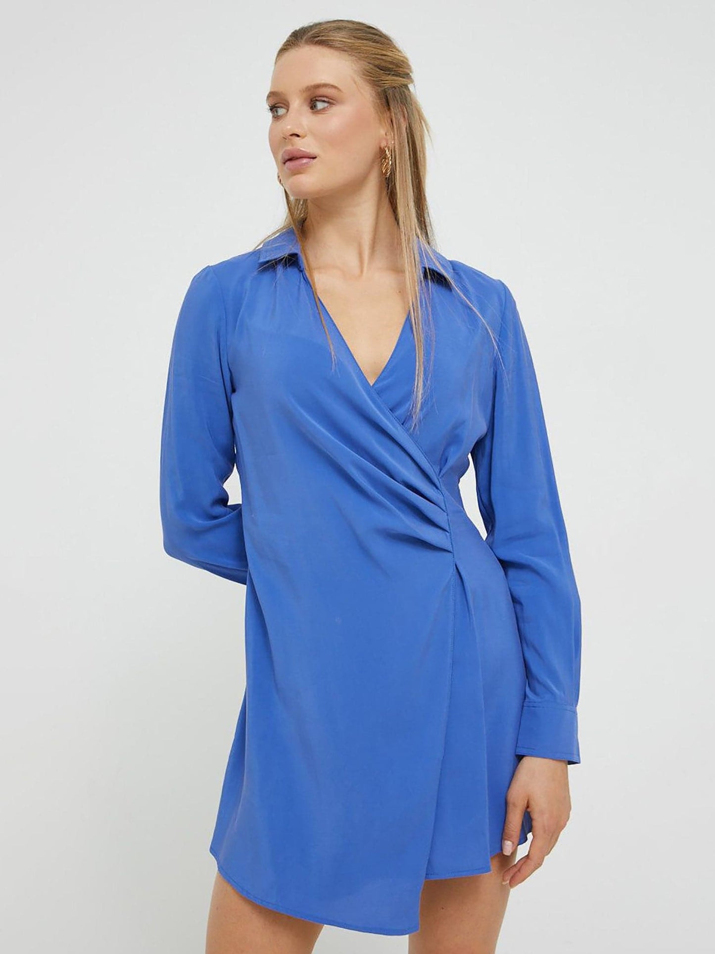 Γυναικείο φόρεμα ONLNATACHA LS WRAP DRESS 15272767 | 15272767