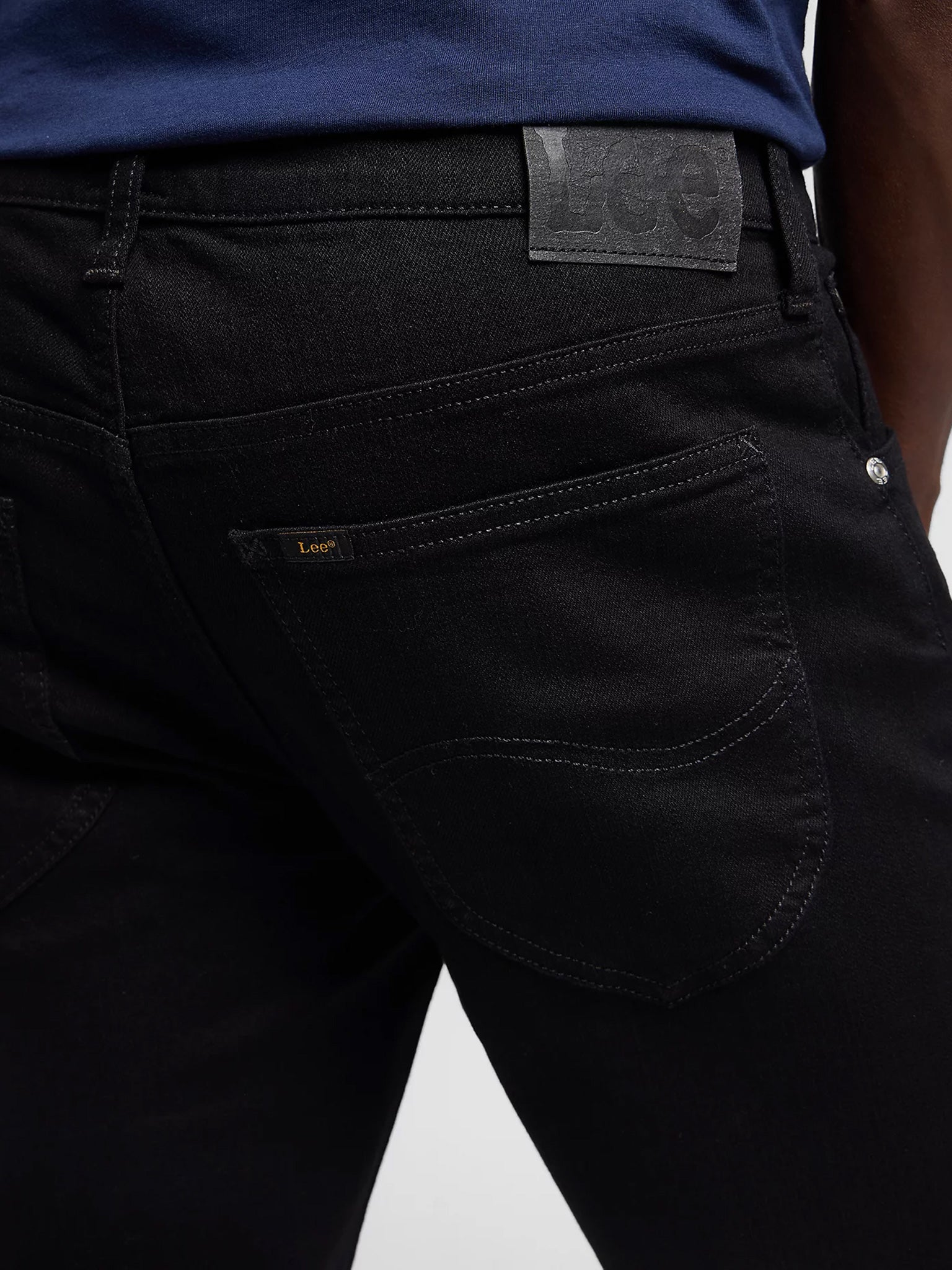 Ανδρικό παντελόνι τζιν DAREN ZIP FLY LOW STRETCH IN CLEAN BLACK L707HFAE | L707HFAE
