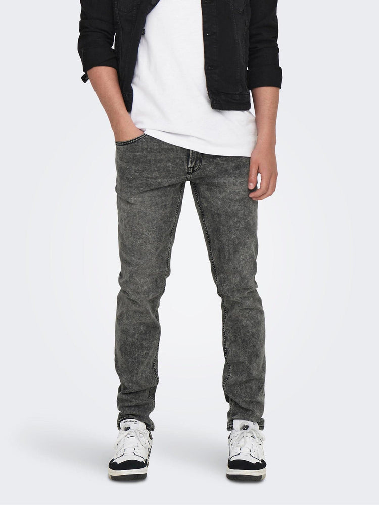 Ανδρικό παντελόνι τζιν ONSWEFT MID. GREY 4592 JEANS VD 22024592 | 22024592