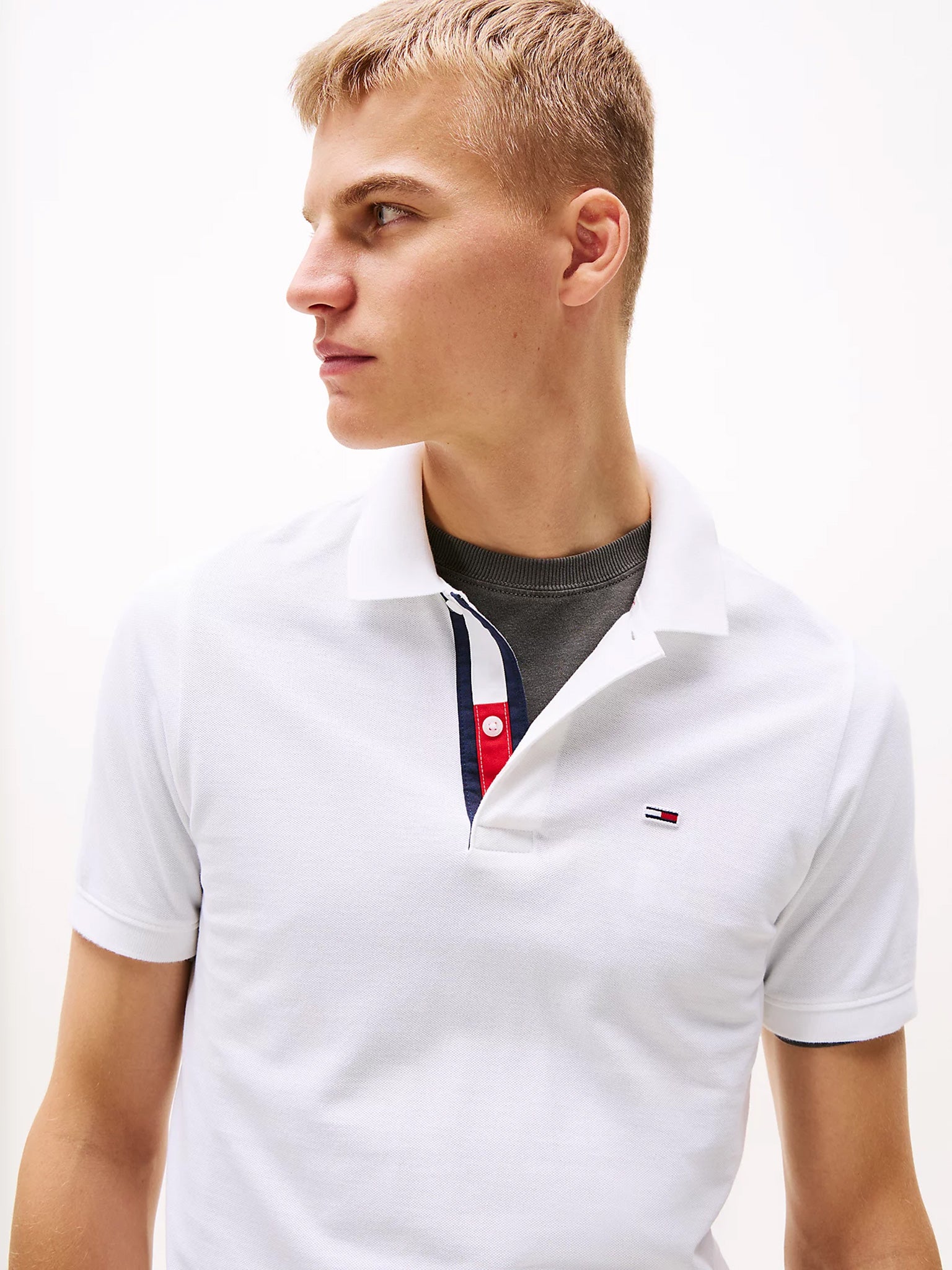 PURE ORGANIC COTTON SLIM FIT POLO DM0DM15370YBR | DM0DM15370YBR