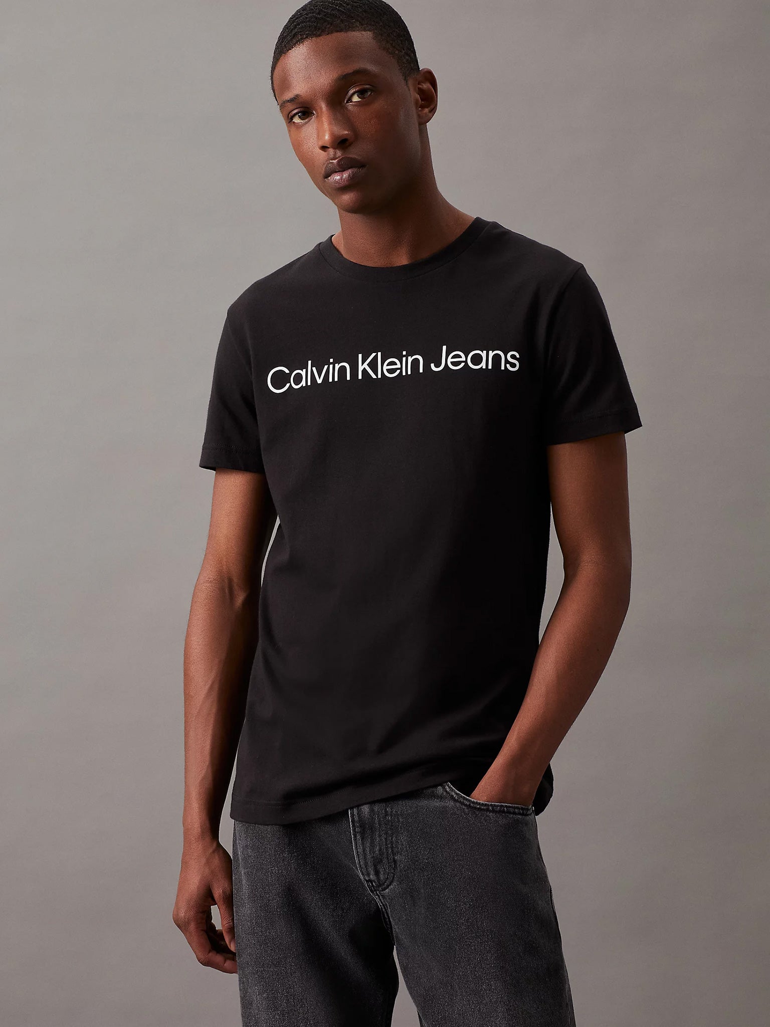 Ανδρικό t-shirt CORE INSTITUTIONAL LOGO SLIM TEE J30J322552BEH | J30J322552BEH