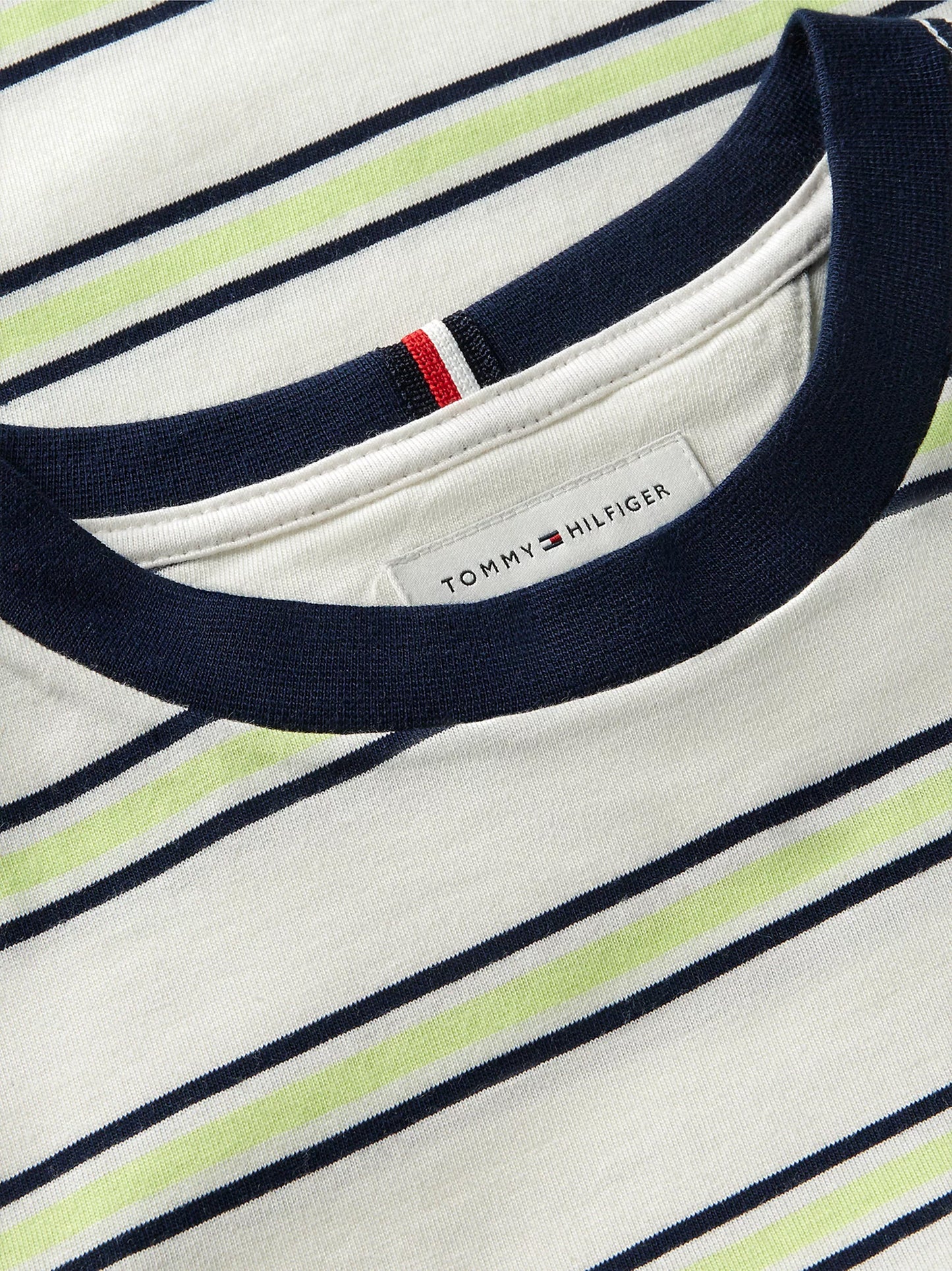 Παιδική μπλούζα ριγέ ESSENTIAL COTTON TEE S/S KB0KB068790AA | KB0KB068790AA