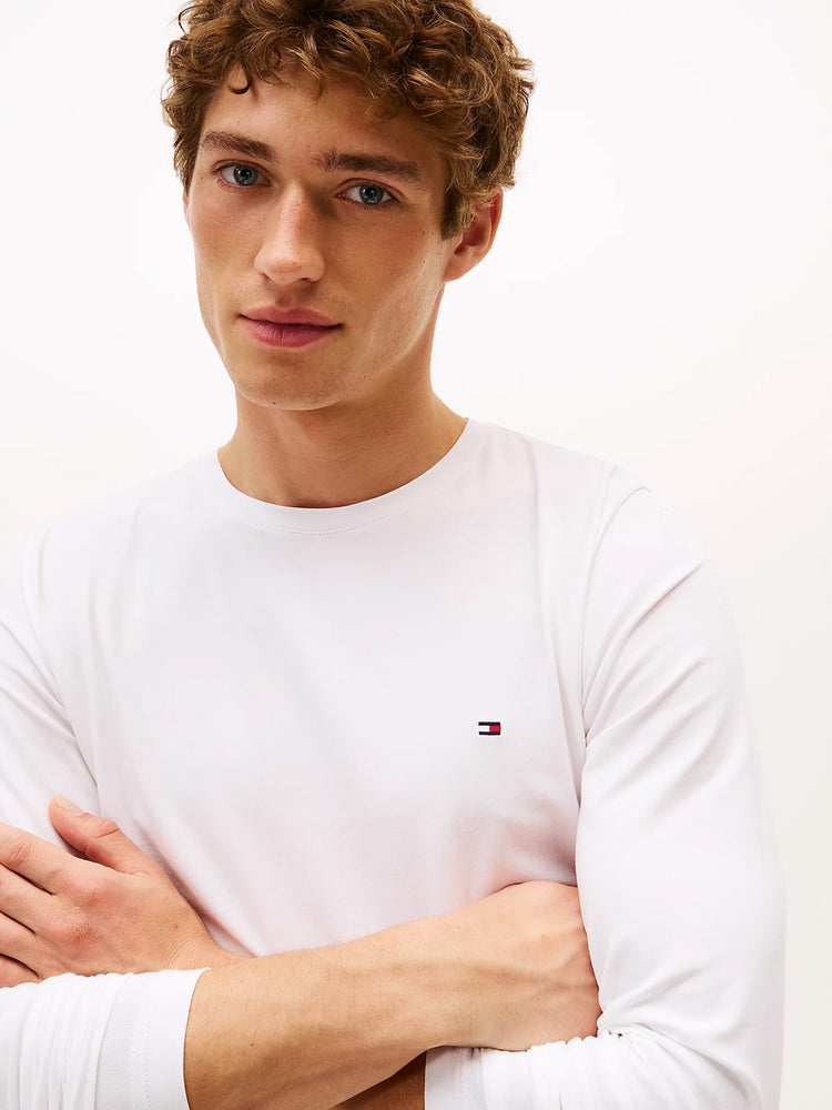 Ανδρική μπλούζα LONG SLEEVE EXTRA SLIM FIT T-SHIRT MW0MW10804YBR | MW0MW10804YBR