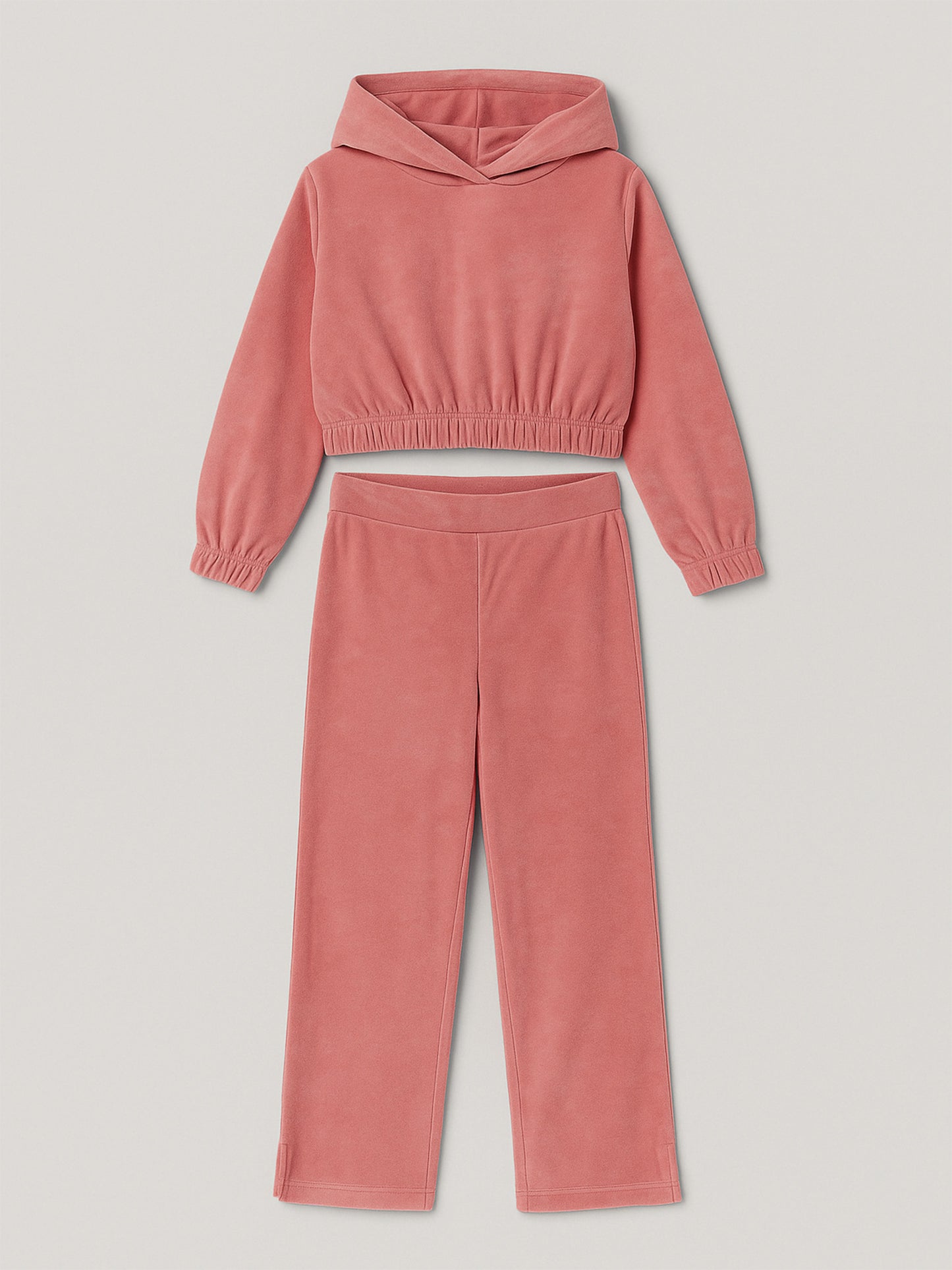 Εφηβικό σετ φόρμας βελουτέ 12330059 | 12330059