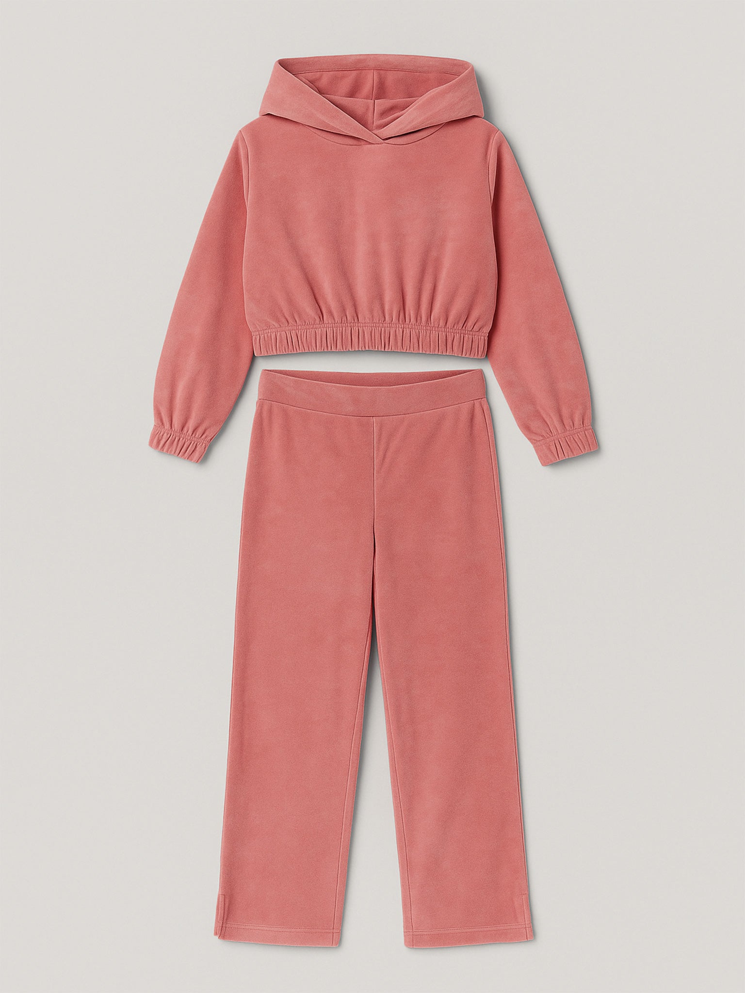 Εφηβικό σετ φόρμας βελουτέ 12330059 | 12330059