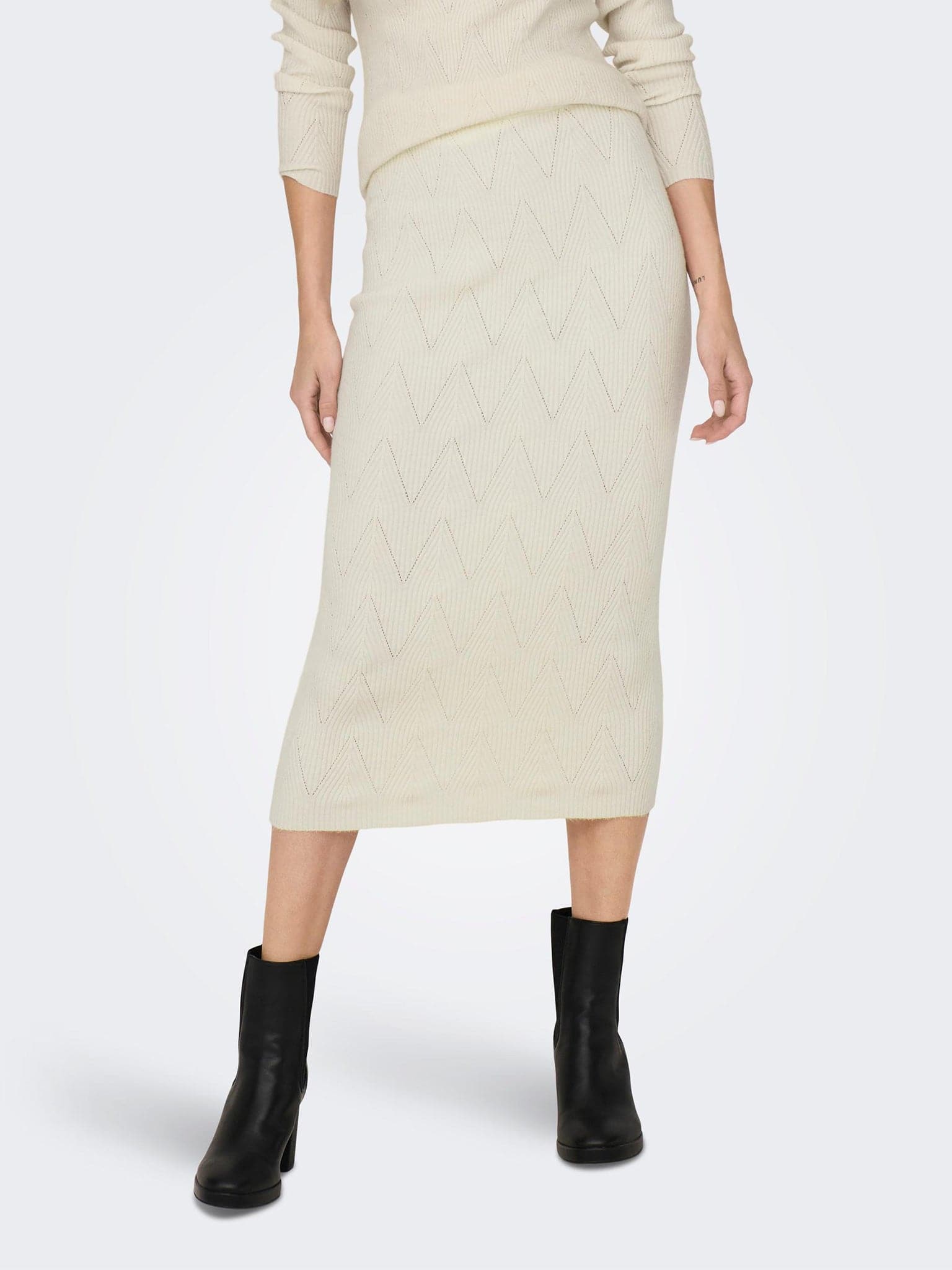 Γυναικεία φούστα maxi ONLMAI HW STRUCTURE SKIRT CC KNIT 15294441 | 15294441