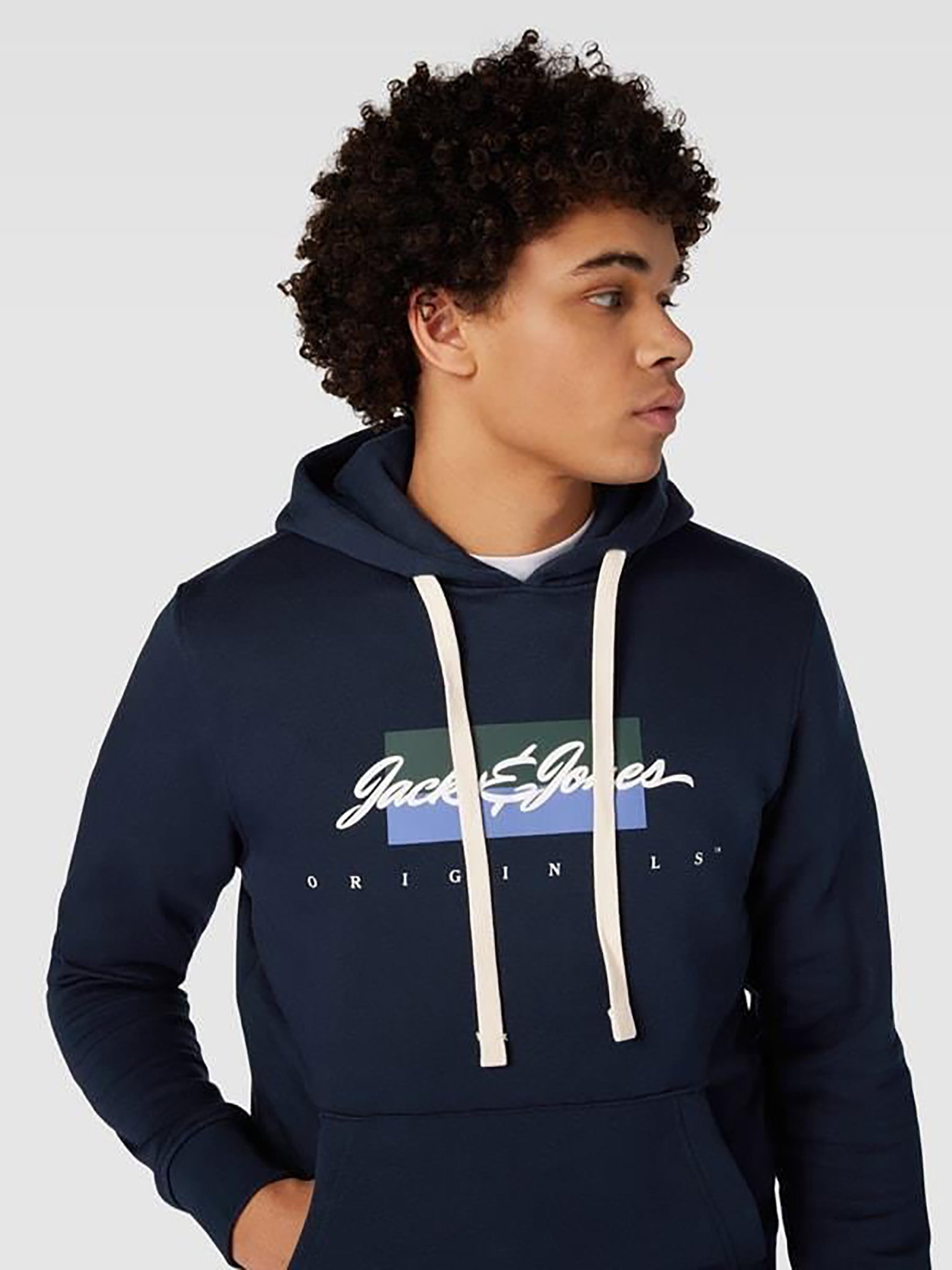 Ανδρική μπλούζα φούτερ JORWAYNE BRANDING SWEAT HOOD 12247302 | 12247302