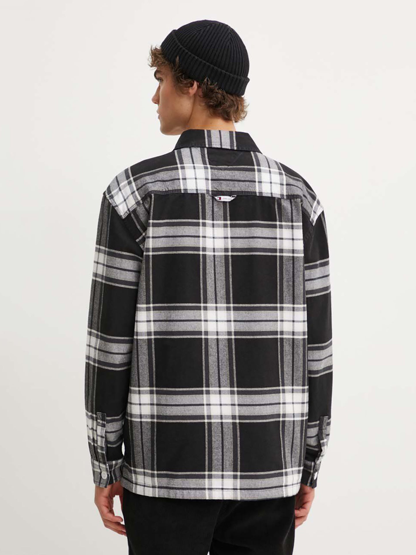 Ανδρικό πουκάμισο TJM BOLD CHECK OVERSHIRT EXT DM0DM19518YBR | DM0DM19518YBR