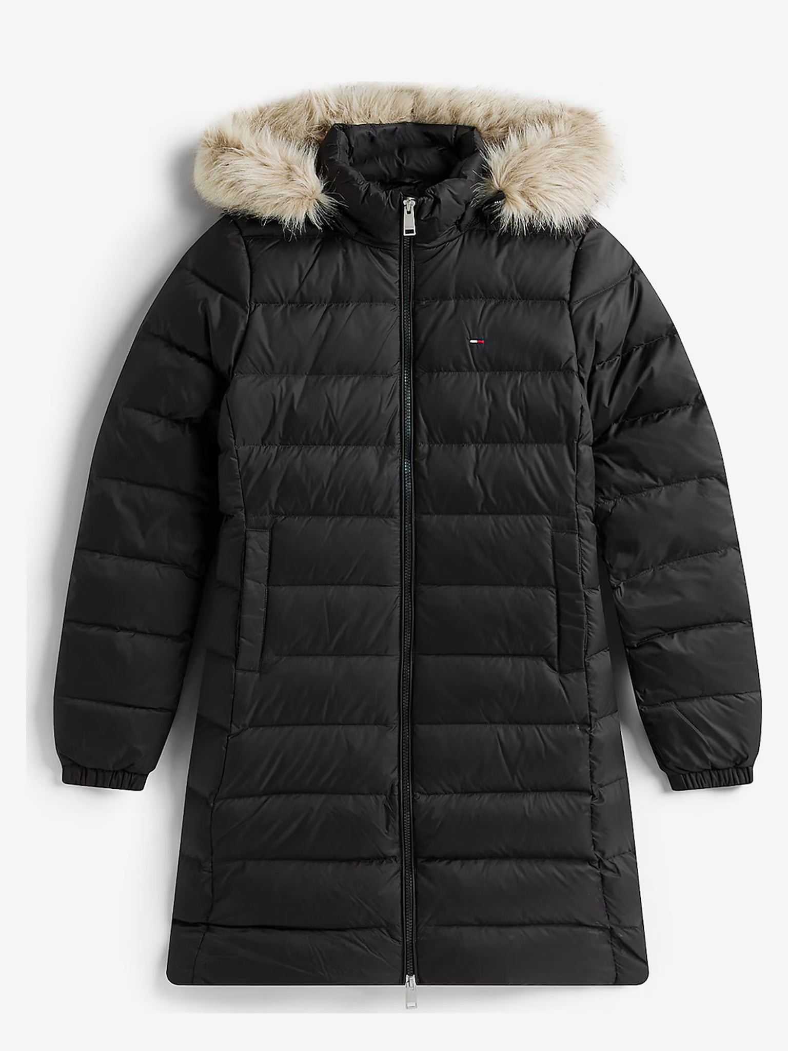 Γυναικείο μπουφάν TJW ESSENTIAL HOODED DOWN COAT DW0DW18864BDS | DW0DW18864BDS