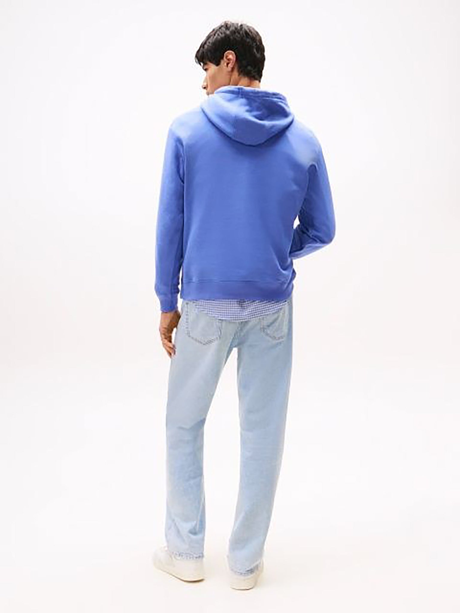 Ανδρική μπλούζα φούτερ TJM REG S FLAG HOODIE DM0DM20742C6D | DM0DM20742C6D