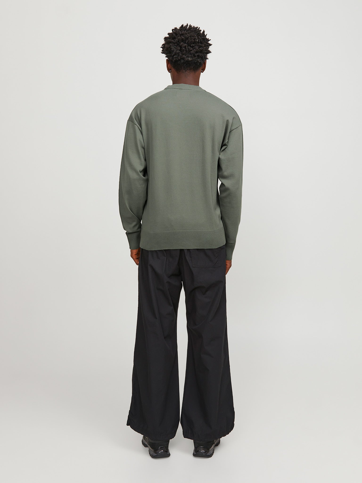 Ανδρική μπλούζα πλεκτή JCOCOLLECTIVE KNIT CREW NECK 12251556 | 12251556