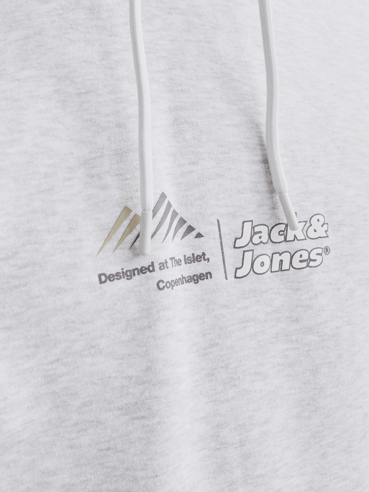 Ανδρική μπλούζα φούτερ μελανζέ JCOLIMA LOGO SWEAT HOOD BFLN 12266908 | 12266908