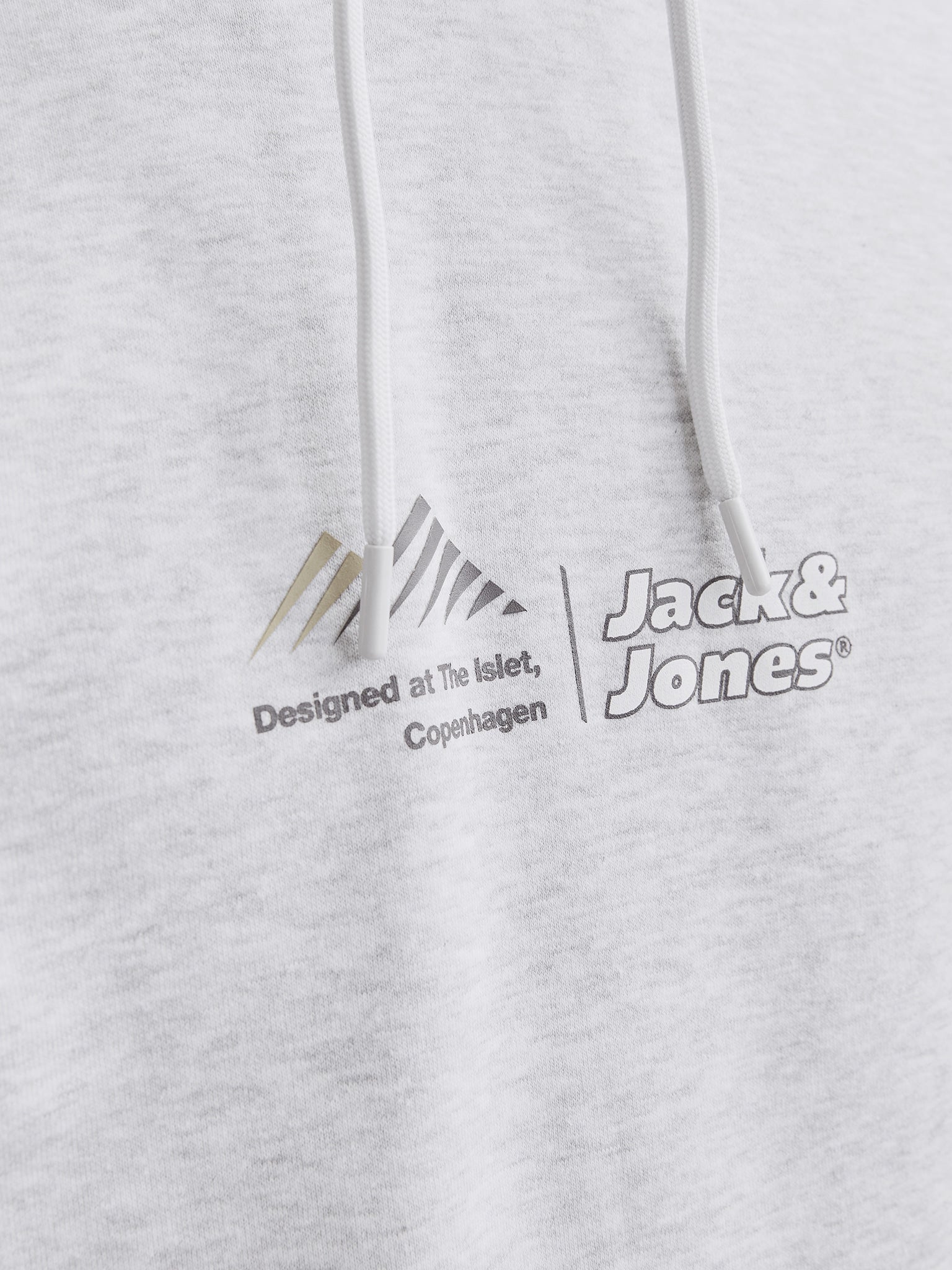 Ανδρική μπλούζα φούτερ μελανζέ JCOLIMA LOGO SWEAT HOOD BFLN 12266908 | 12266908