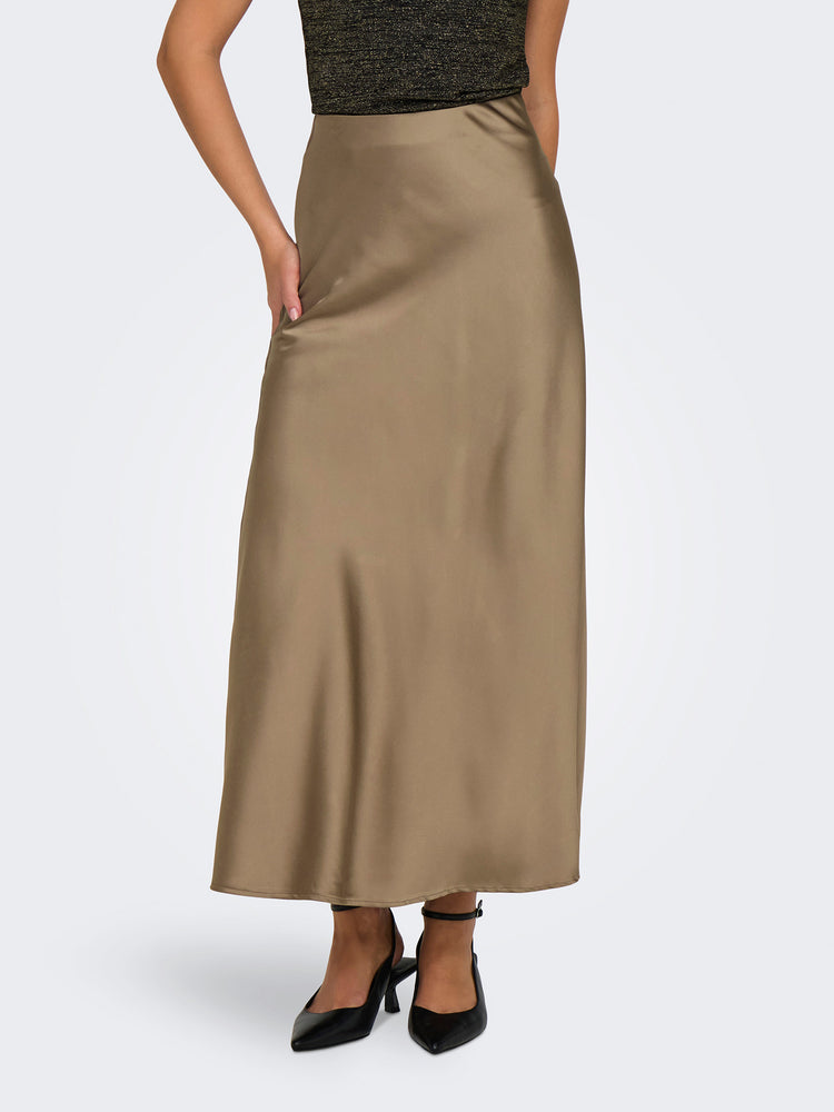 Γυναικεία φούστα σατέν ONLELMA MIDI SKIRT PTM 15332160 | 15332160