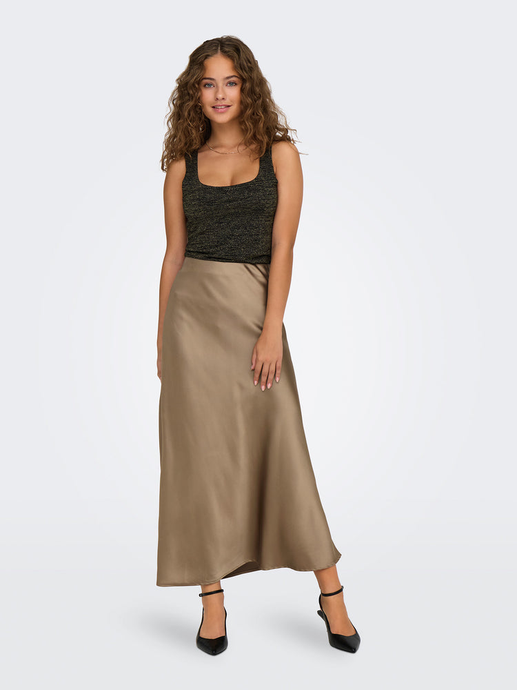 Γυναικεία φούστα σατέν ONLELMA MIDI SKIRT PTM 15332160 | 15332160