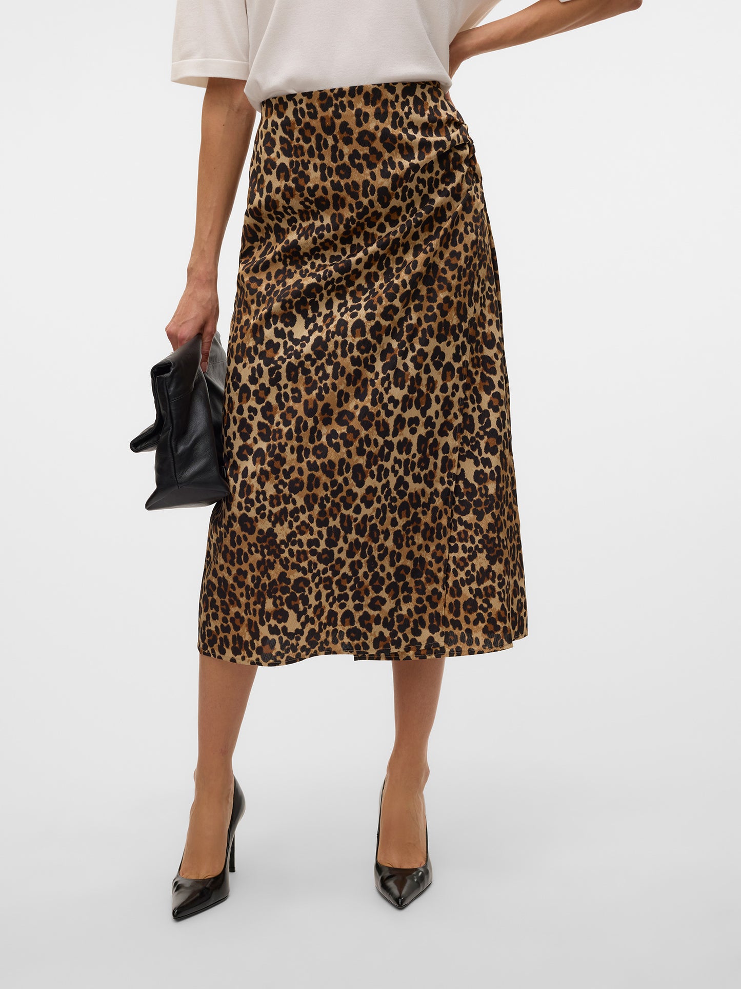 Γυναικεία φούστα animal VMVERENA HW 7/8 WRAP SKIRT WVN EXP 10323868 | 10323868