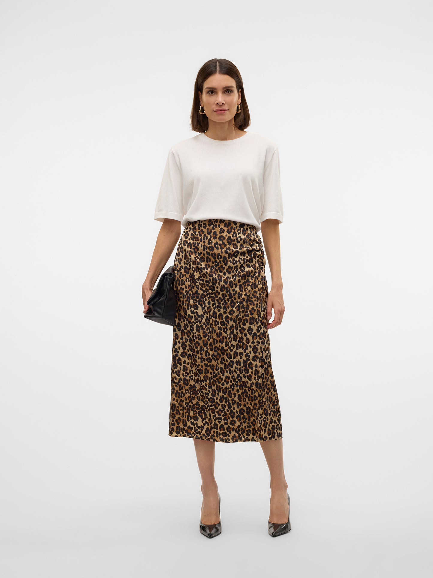 Γυναικεία φούστα animal VMVERENA HW 7/8 WRAP SKIRT WVN EXP 10323868 | 10323868