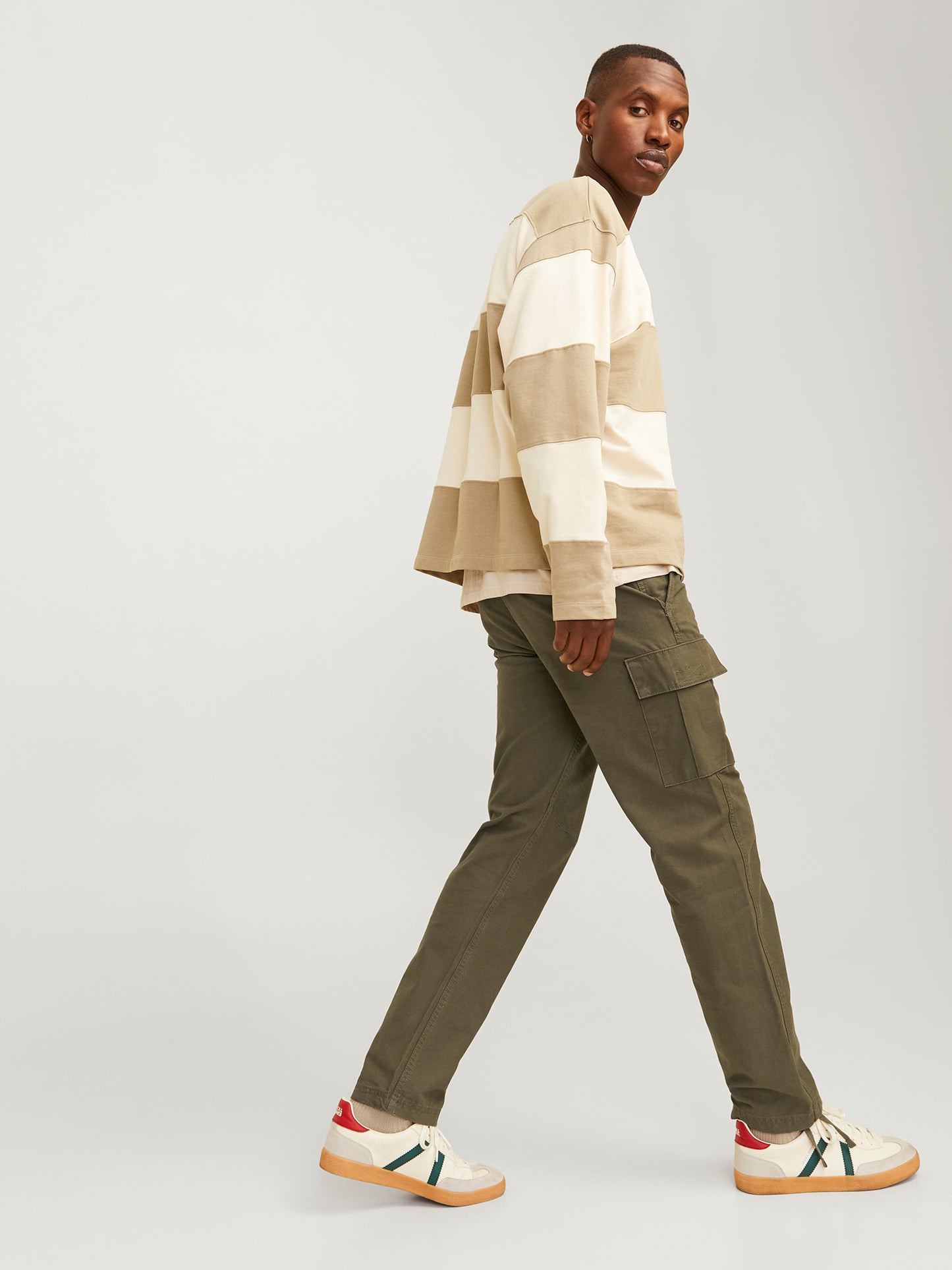 Ανδρικό παντελόνι cargo JPSTKANE BARKLEY CARGO PANT NOOS 12258150 | 12258150