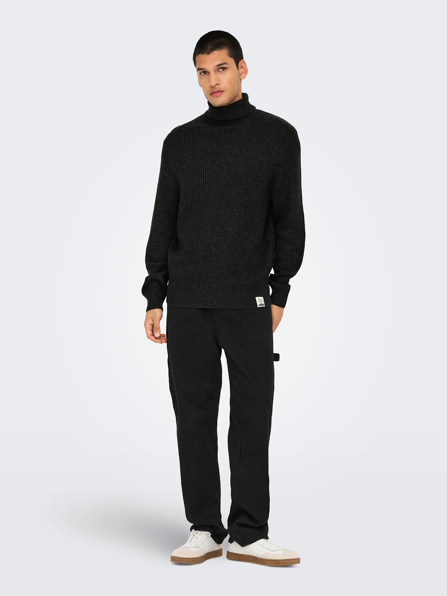 Ανδρική μπλούζα ζιβάγκο ONSFERGAL LIFE REG 7 RIB ROLL KNIT 22030312 | 22030312