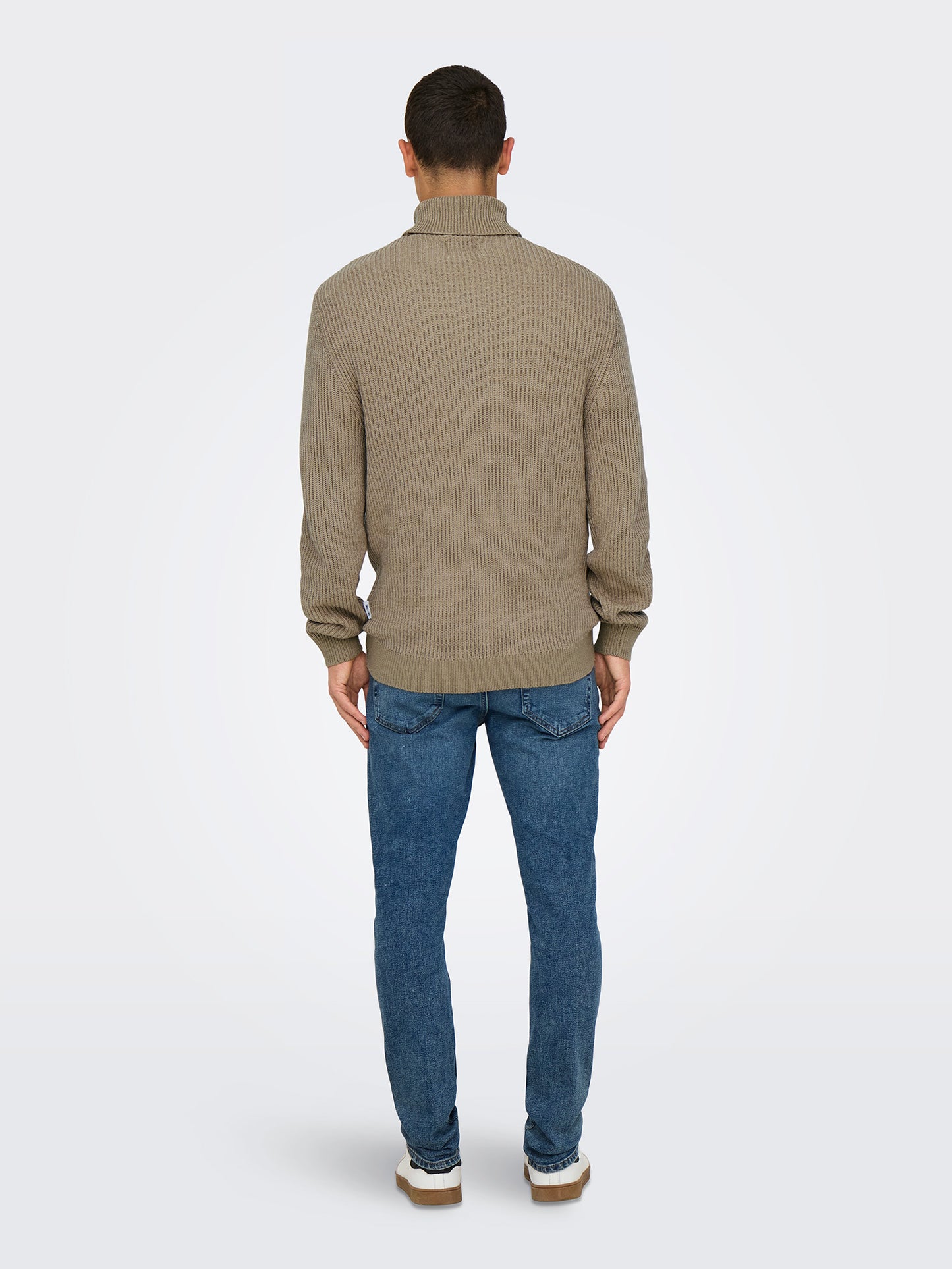 Ανδρική μπλούζα ζιβάγκο ONSFERGAL LIFE REG 7 RIB ROLL KNIT 22030312 | 22030312