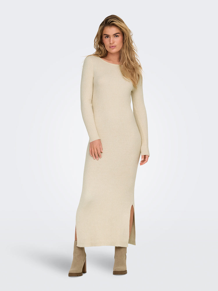 Γυναικείο φόρεμα πλεκτό ONLKATIA LS MAXI BOATN DRESS CC KNT 15324649 | 15324649