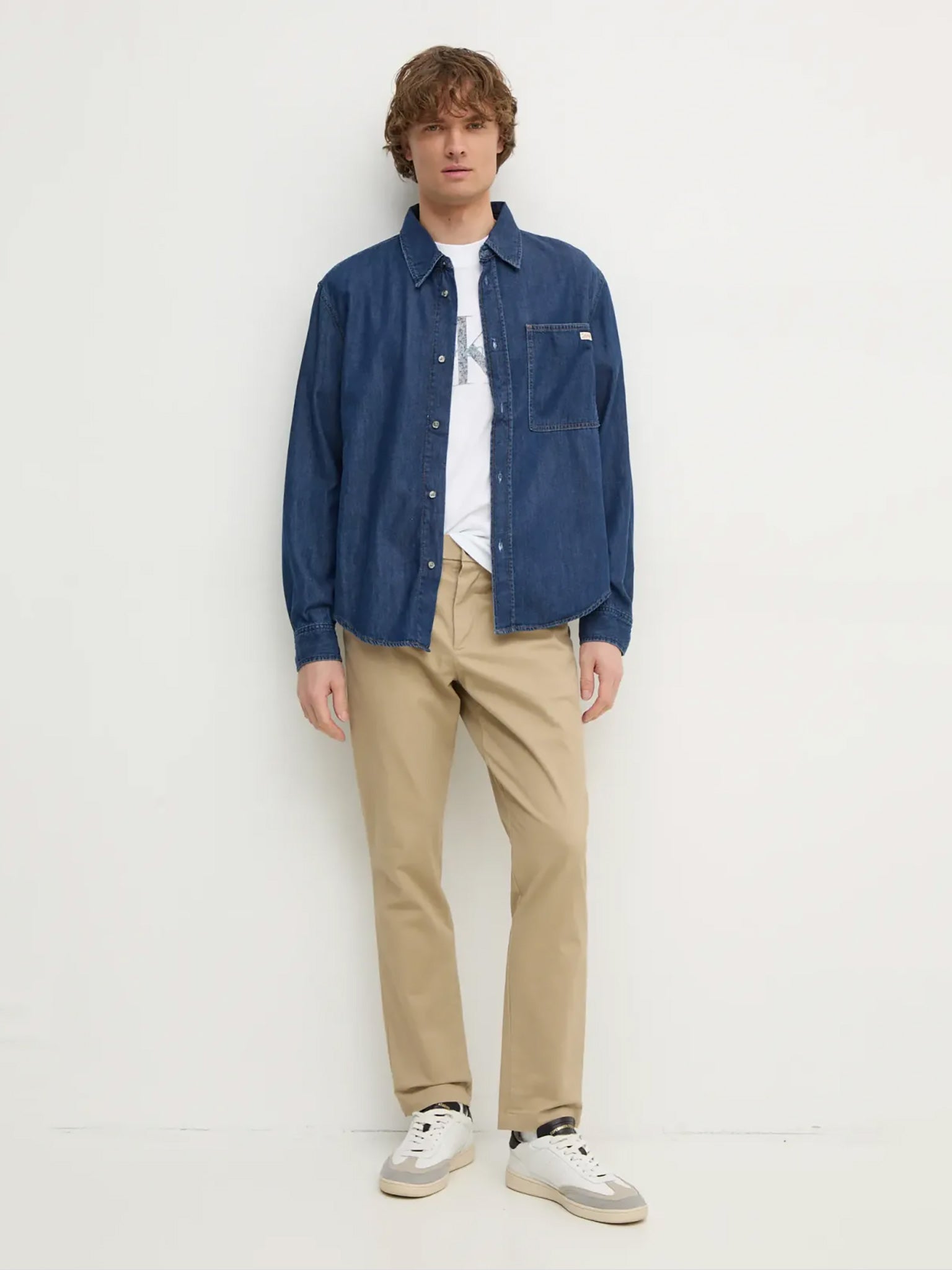 Ανδρικό πουκάμισο REGULAR DENIM SHIRT J30J3270221AP | J30J3270221AP