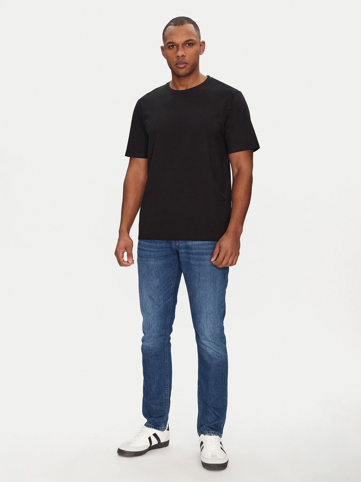 Ανδρικό t-shirt JJEPERFECT TEE O-NECK SS SN 12268229 | 12268229