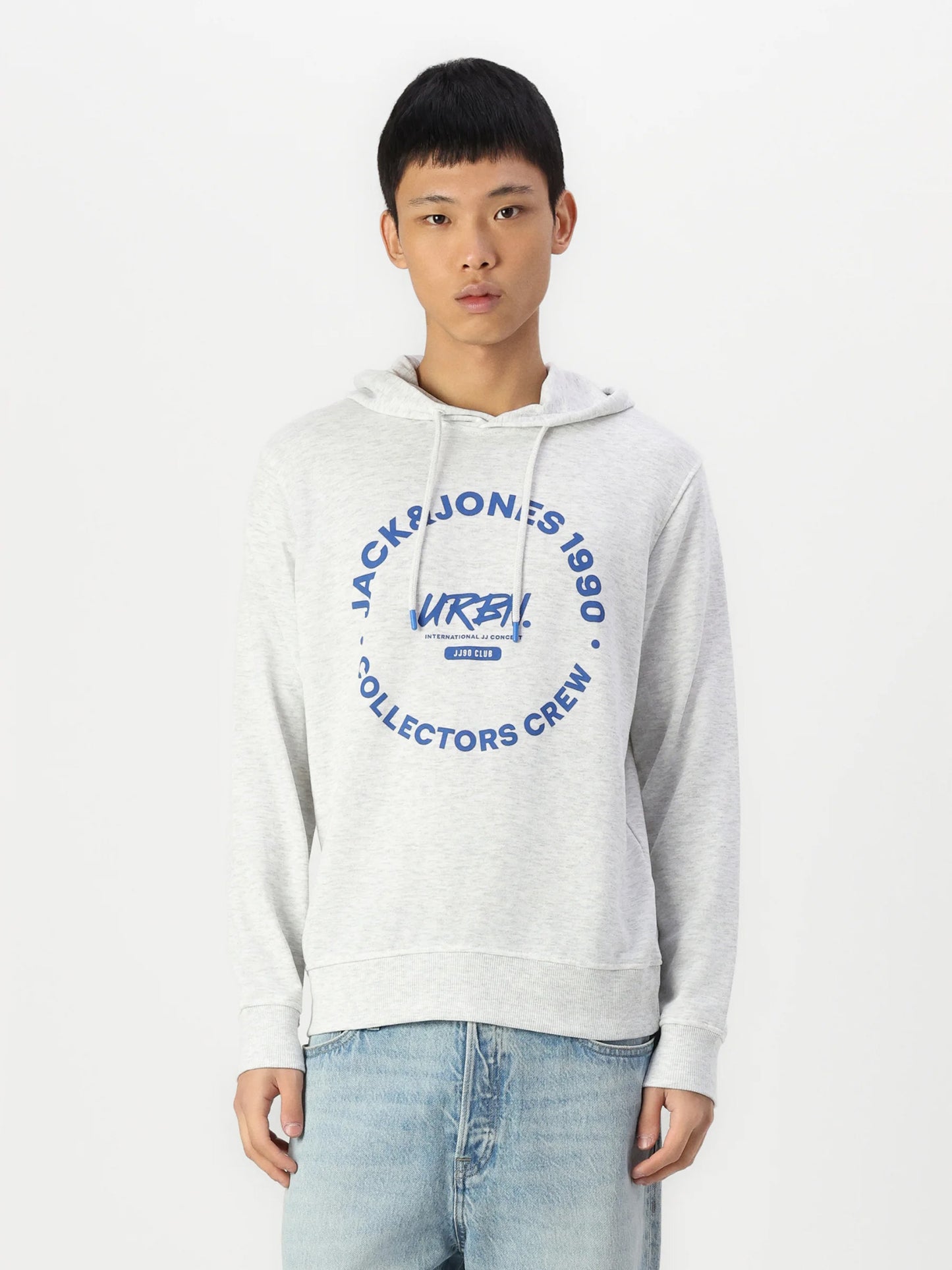 Ανδρική μπλούζα φούτερ μελανζέ JJSIMON SWEAT HOOD 12269353 | 12269353