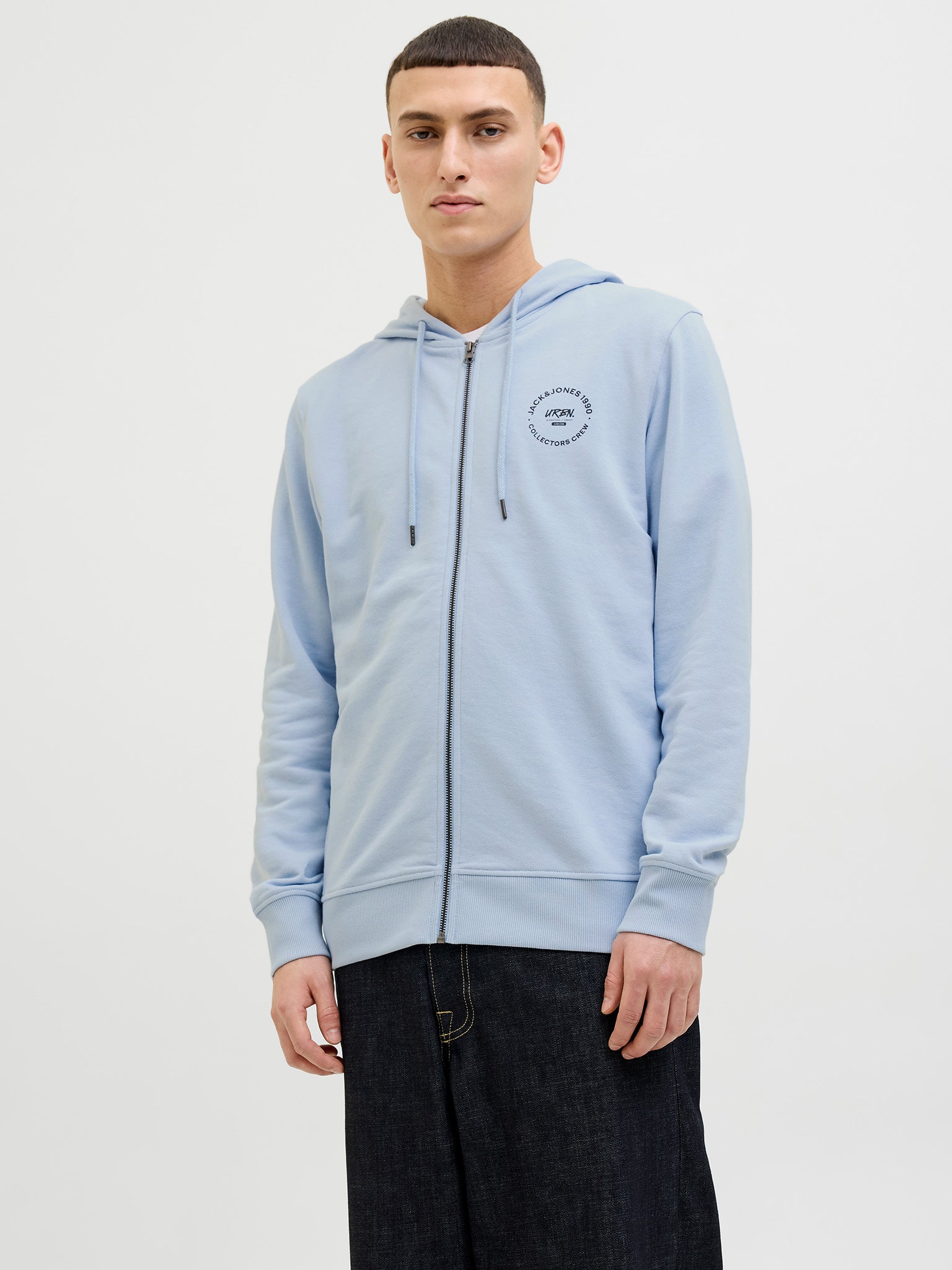 Ανδρική ζακέτα φούτερ JJSIMON SWEAT ZIP HOOD 12269366 | 12269366
