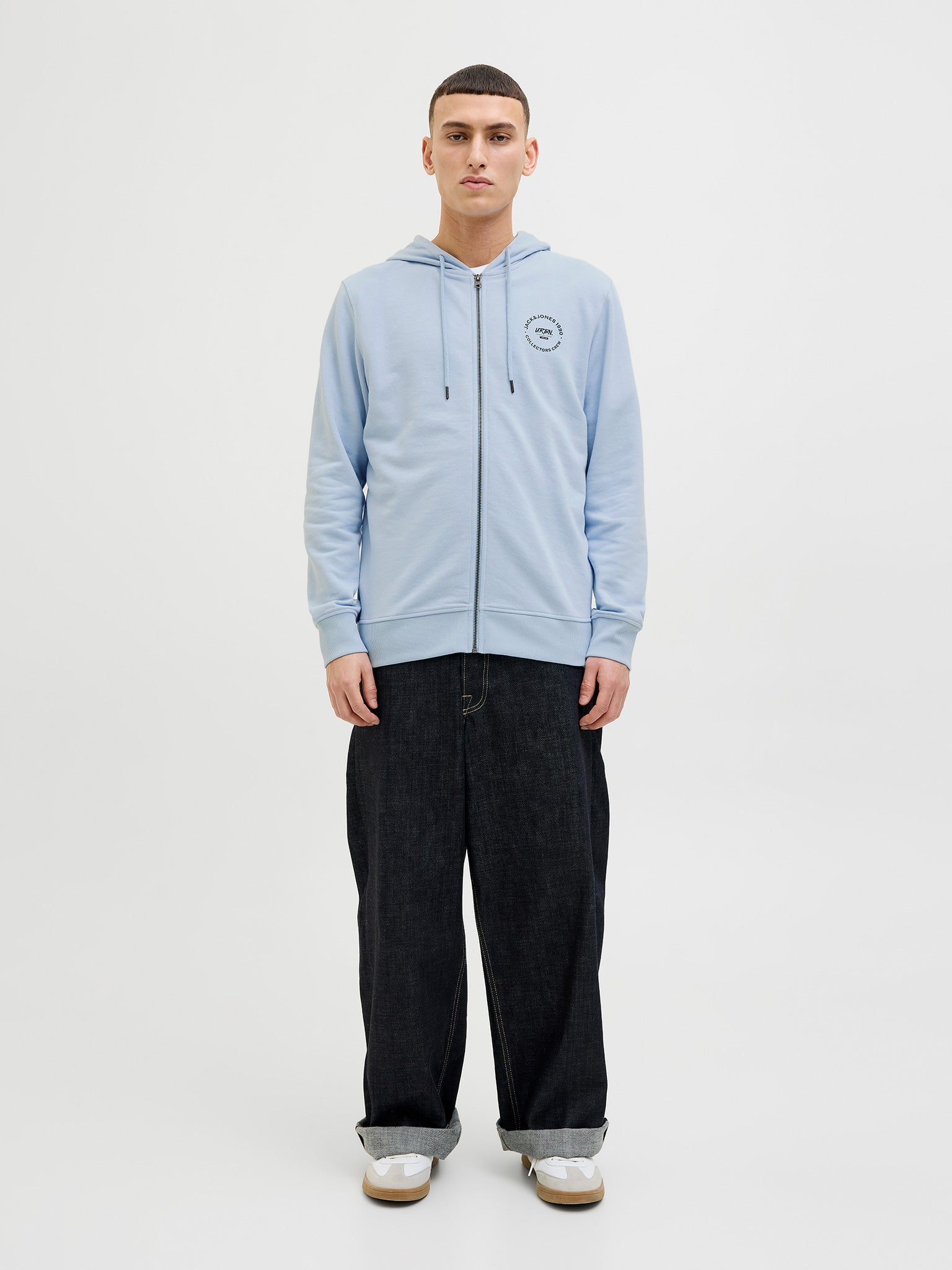 Ανδρική ζακέτα φούτερ JJSIMON SWEAT ZIP HOOD 12269366 | 12269366