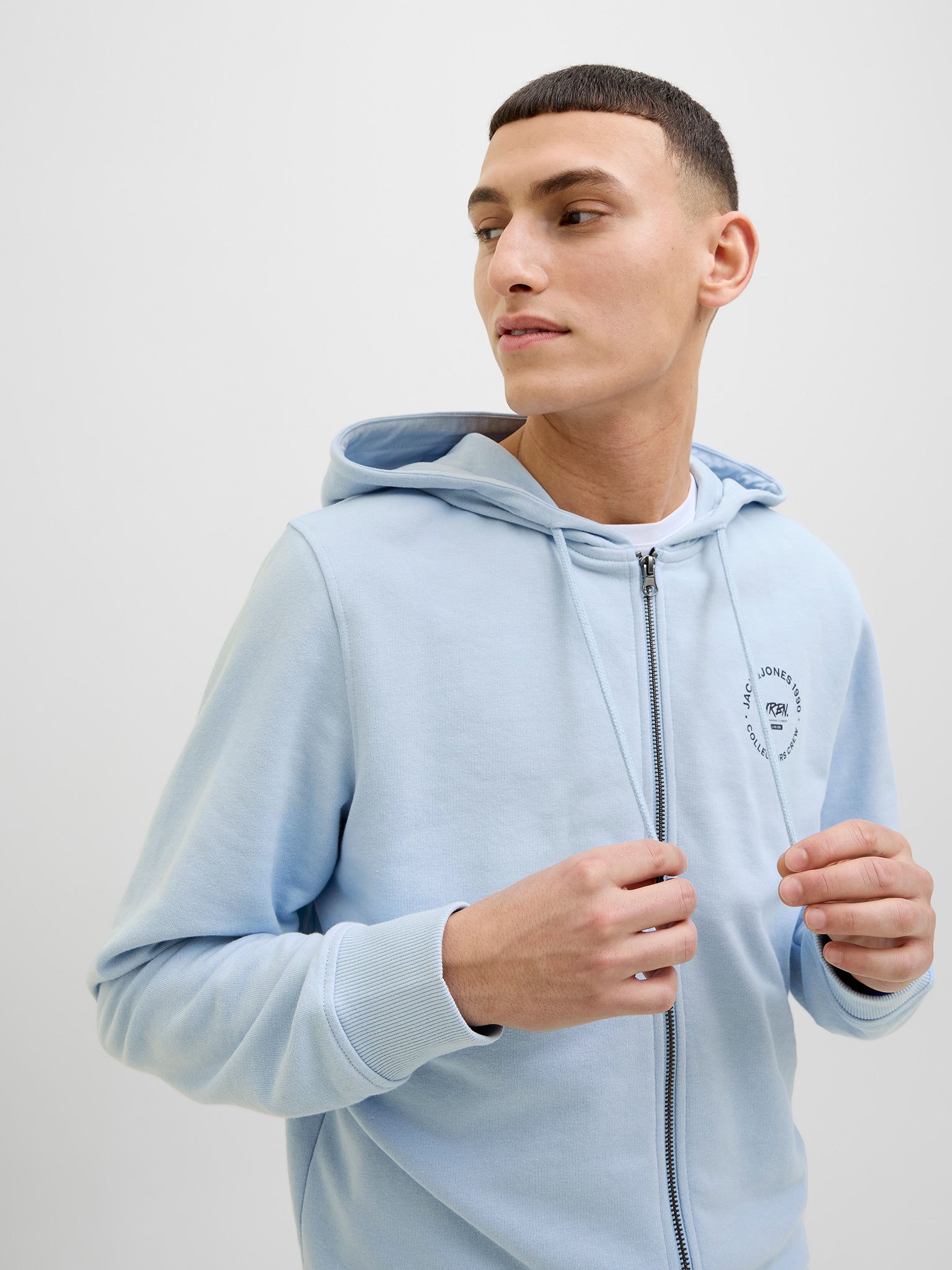 Ανδρική ζακέτα φούτερ JJSIMON SWEAT ZIP HOOD 12269366 | 12269366