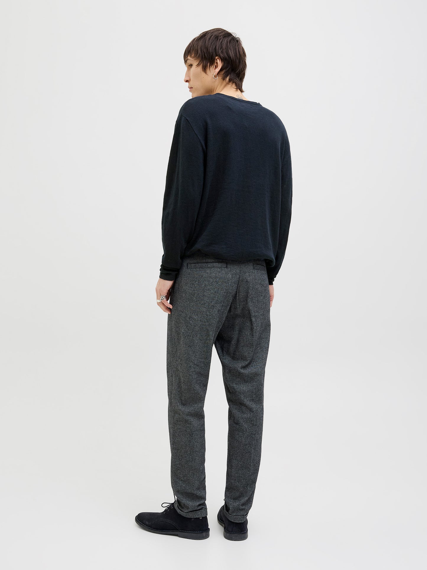 Ανδρική μπλούζα JJESUMMER KNIT CREW NECK SN 12269631 | 12269631