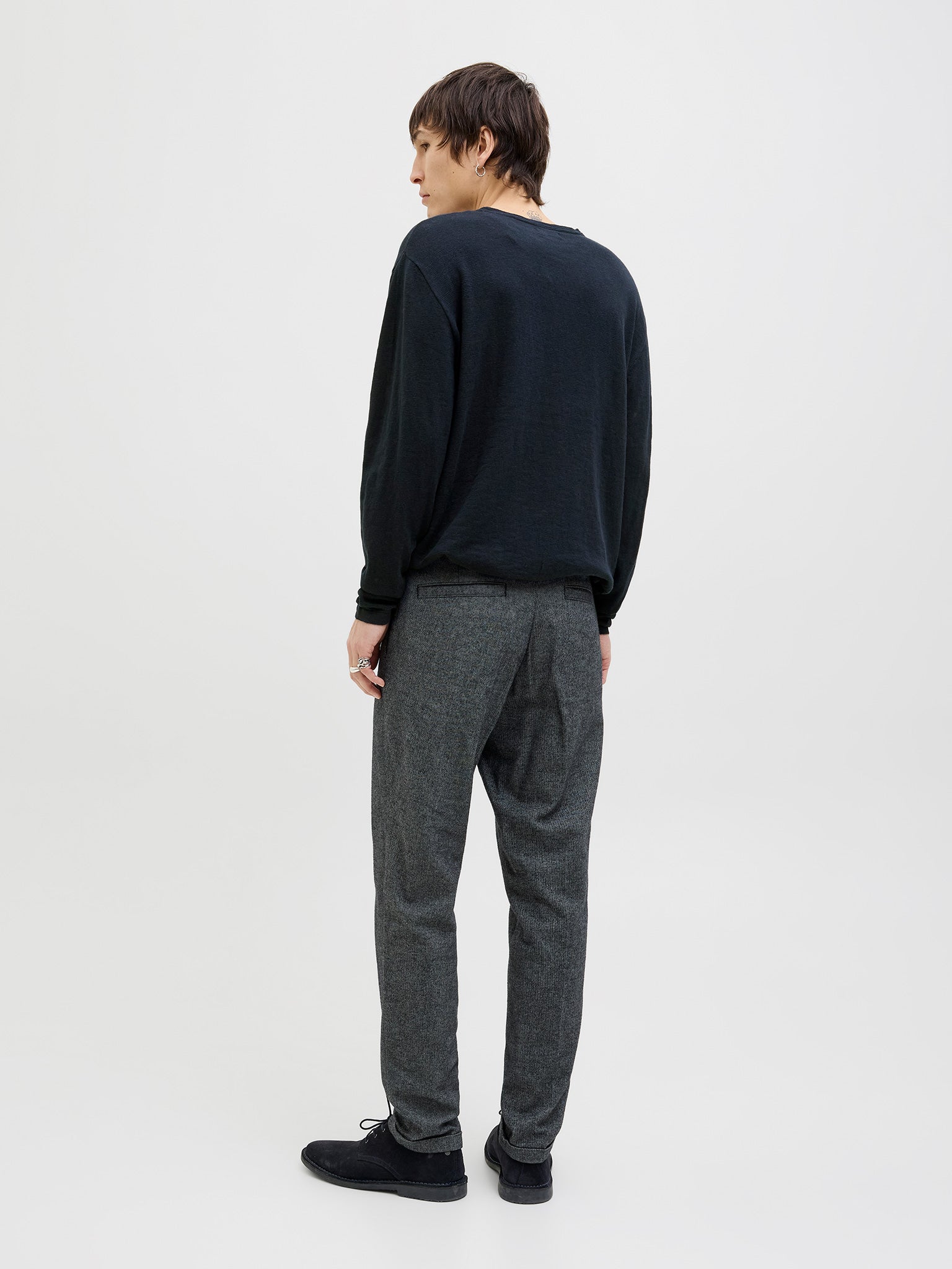 Ανδρική μπλούζα JJESUMMER KNIT CREW NECK SN 12269631 | 12269631