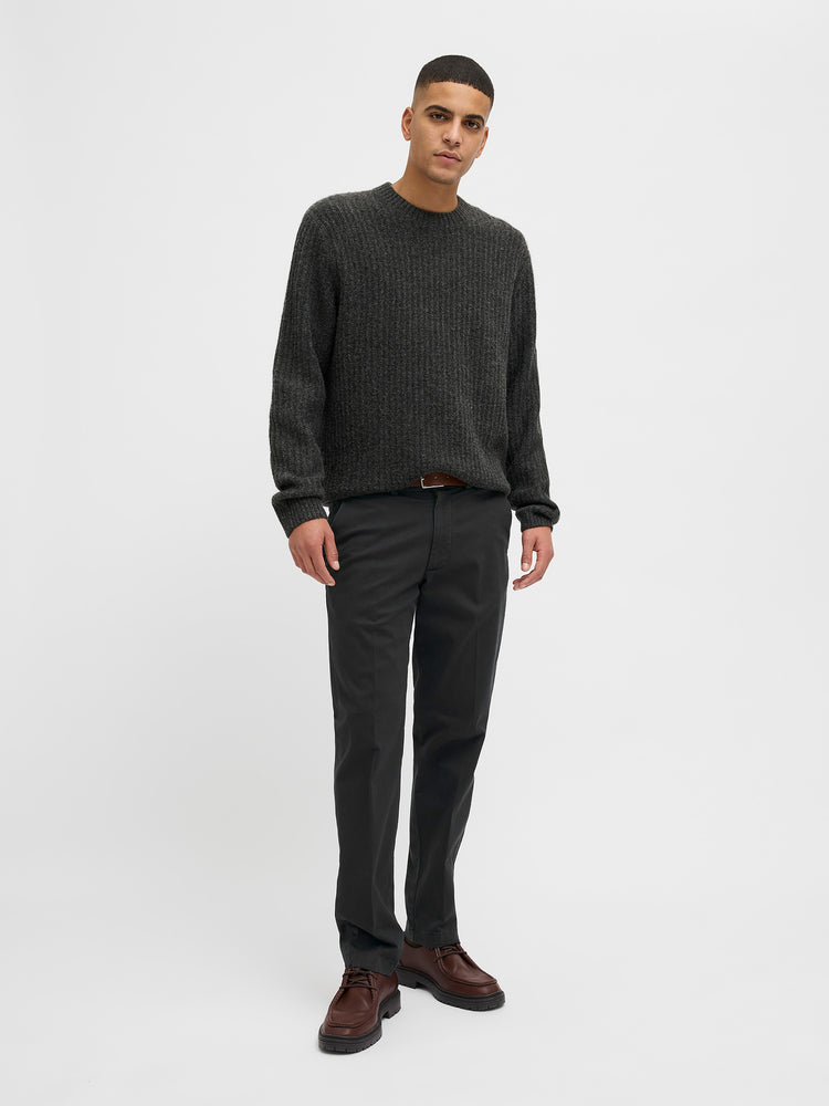 Ανδρικό παντελόνι με ζώνη JPSTOLLIE FRANCO CHINO W BELT 12269356 | 12269356