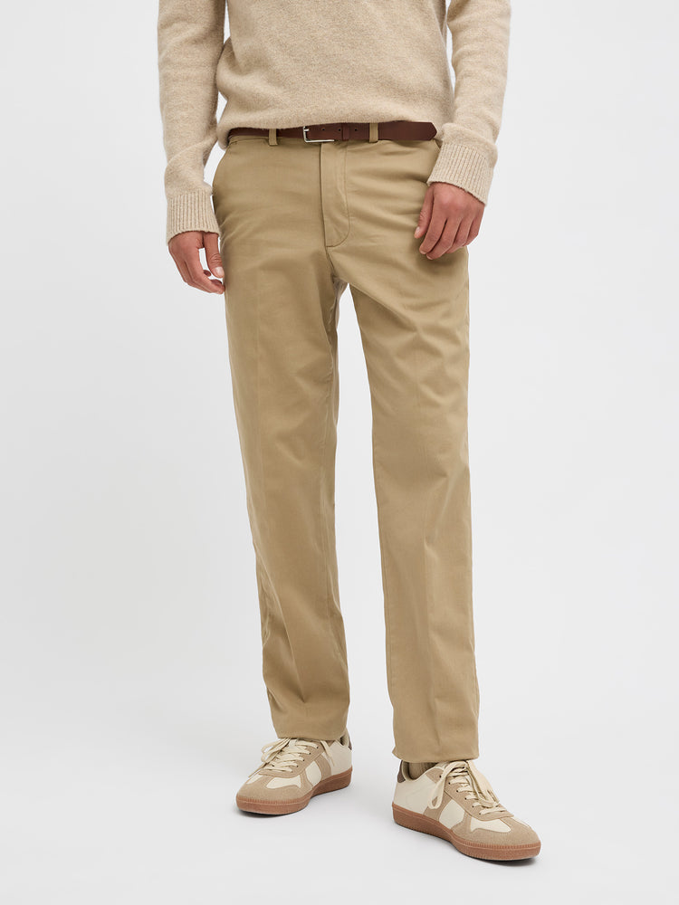 Ανδρικό παντελόνι με ζώνη JPSTOLLIE FRANCO CHINO W BELT 12269356 | 12269356