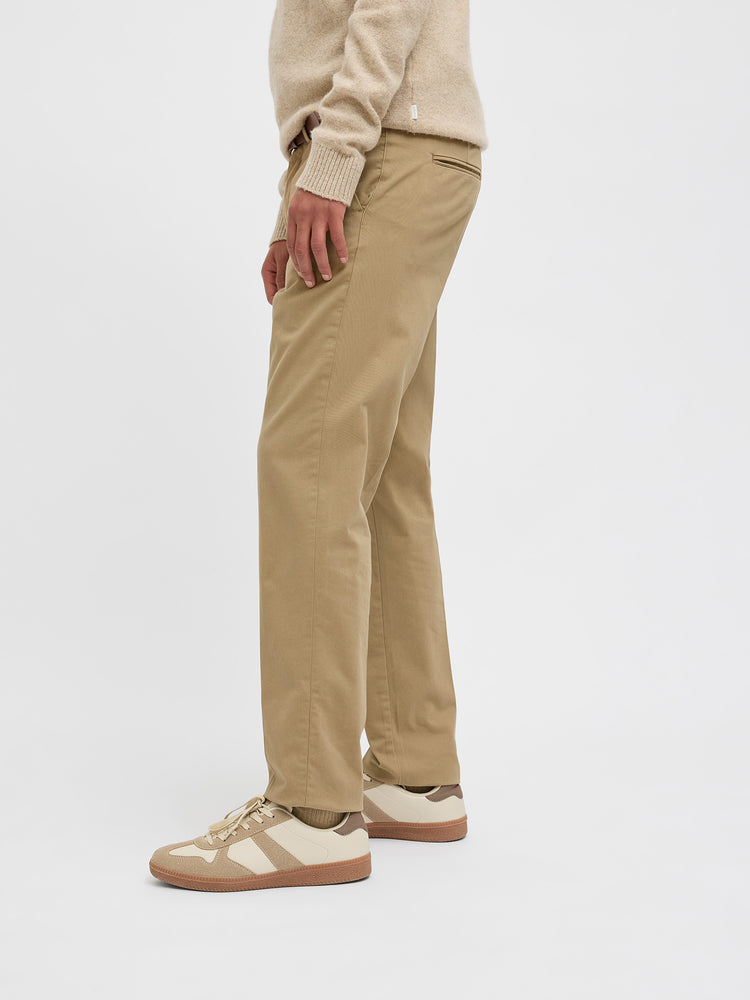 Ανδρικό παντελόνι με ζώνη JPSTOLLIE FRANCO CHINO W BELT 12269356 | 12269356