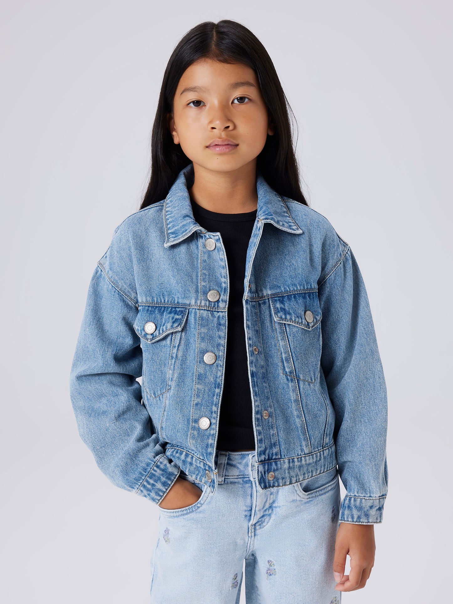 Εφηβικό τζάκετ τζιν NKFMILA DNM JACKET 8510-ZA NOOS 13237177 | 13237177