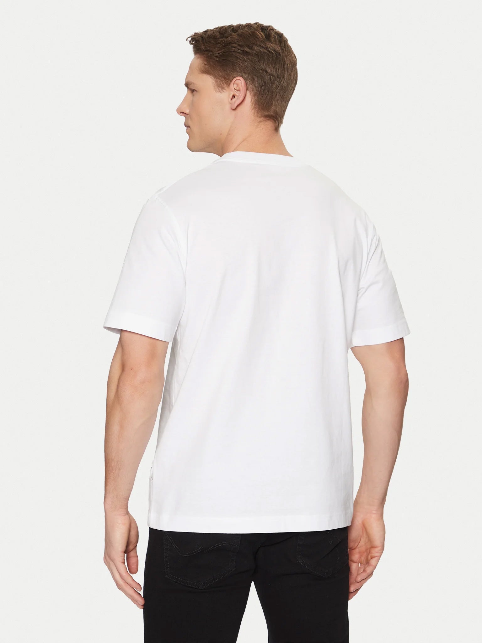 Ανδρικό t-shirt JORMANCHESTER SKETCH TEE SS CREW NECK 12273549 | 12273549