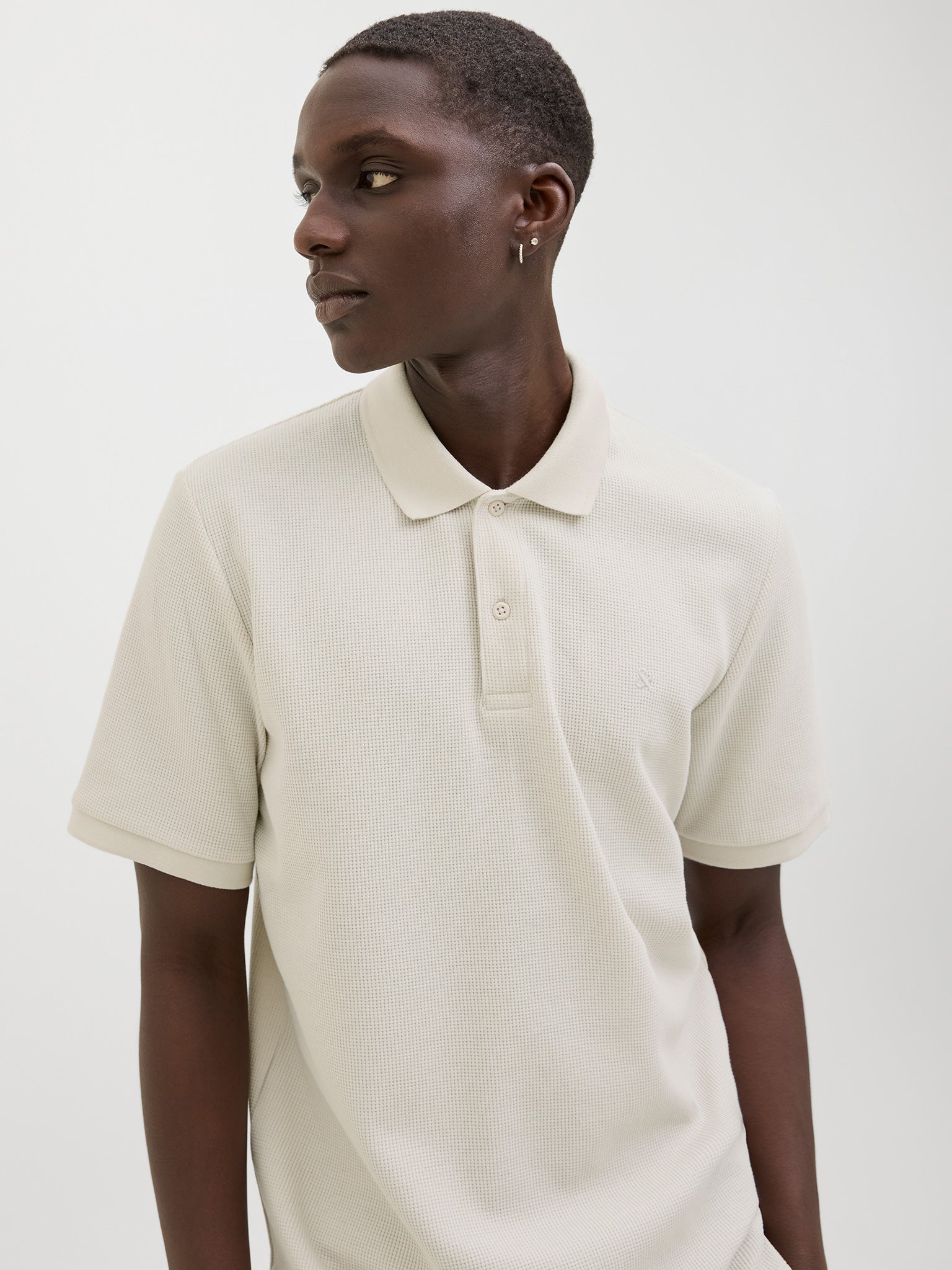 Ανδρικό polo JJEAUSTIN POLO SS NOOS 12268130 | 12268130